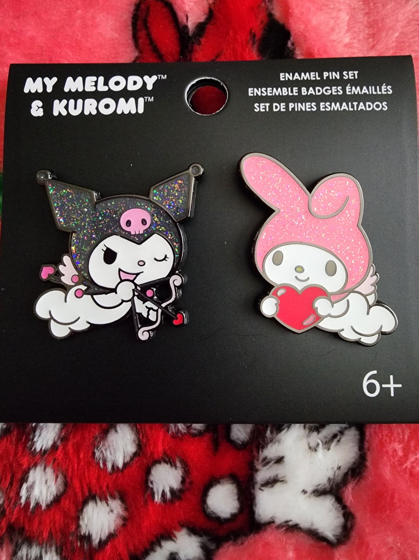 Loungefly My Melody and Kuromi Cupid Pins