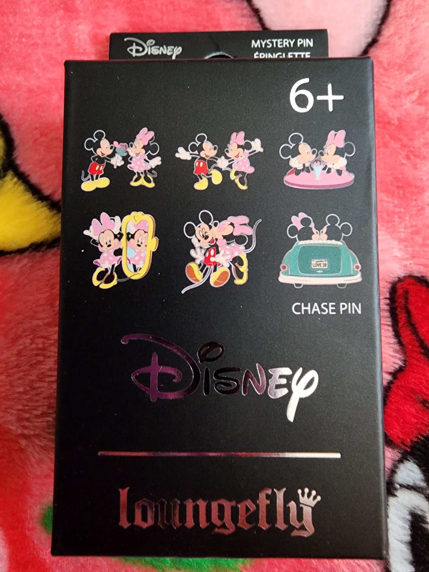 Loungefly Disney Mickey and Minnie Mouse Date Night Mystery Pins