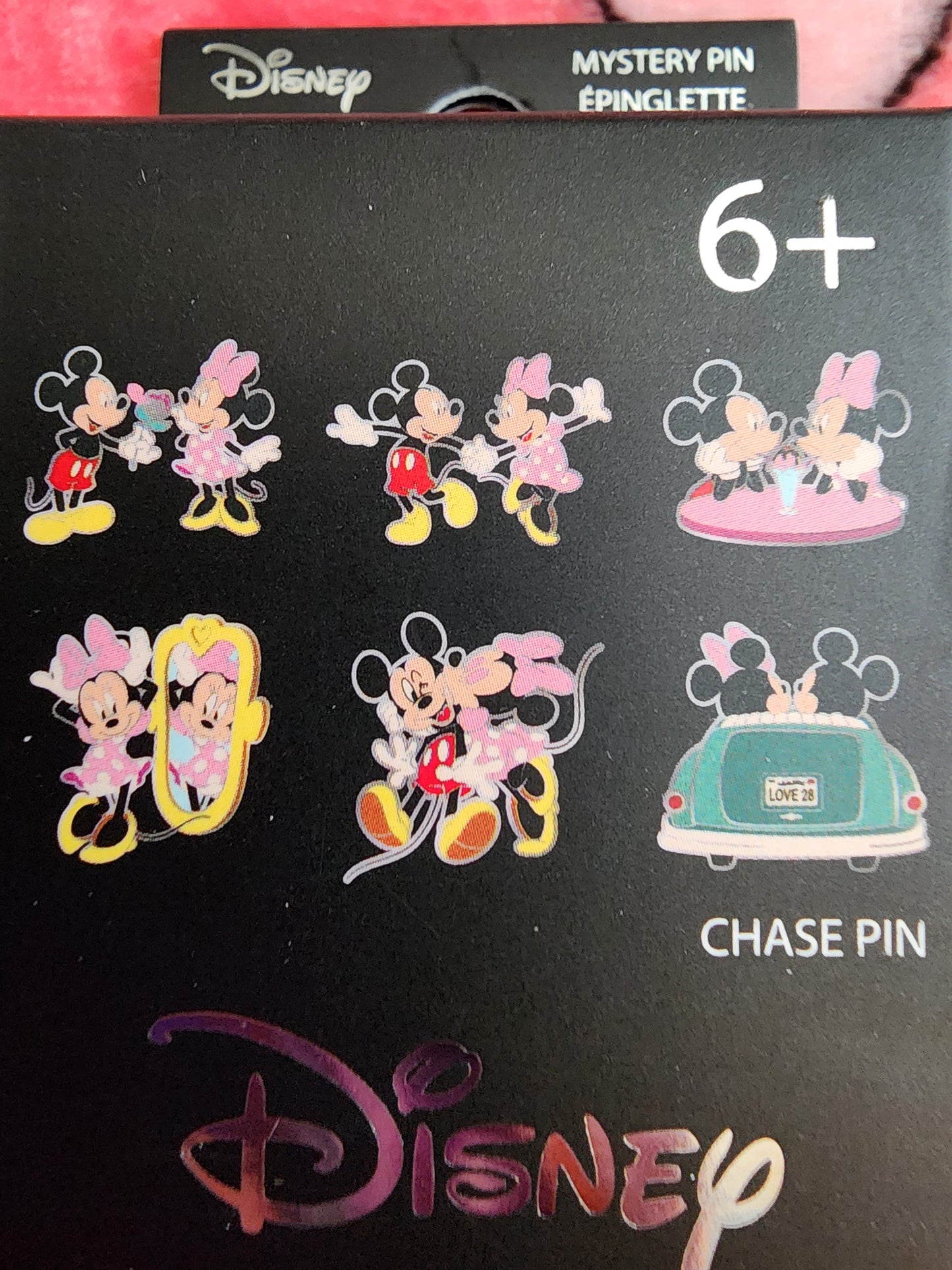 Loungefly Disney Mickey and Minnie Mouse Date Night Mystery Pins