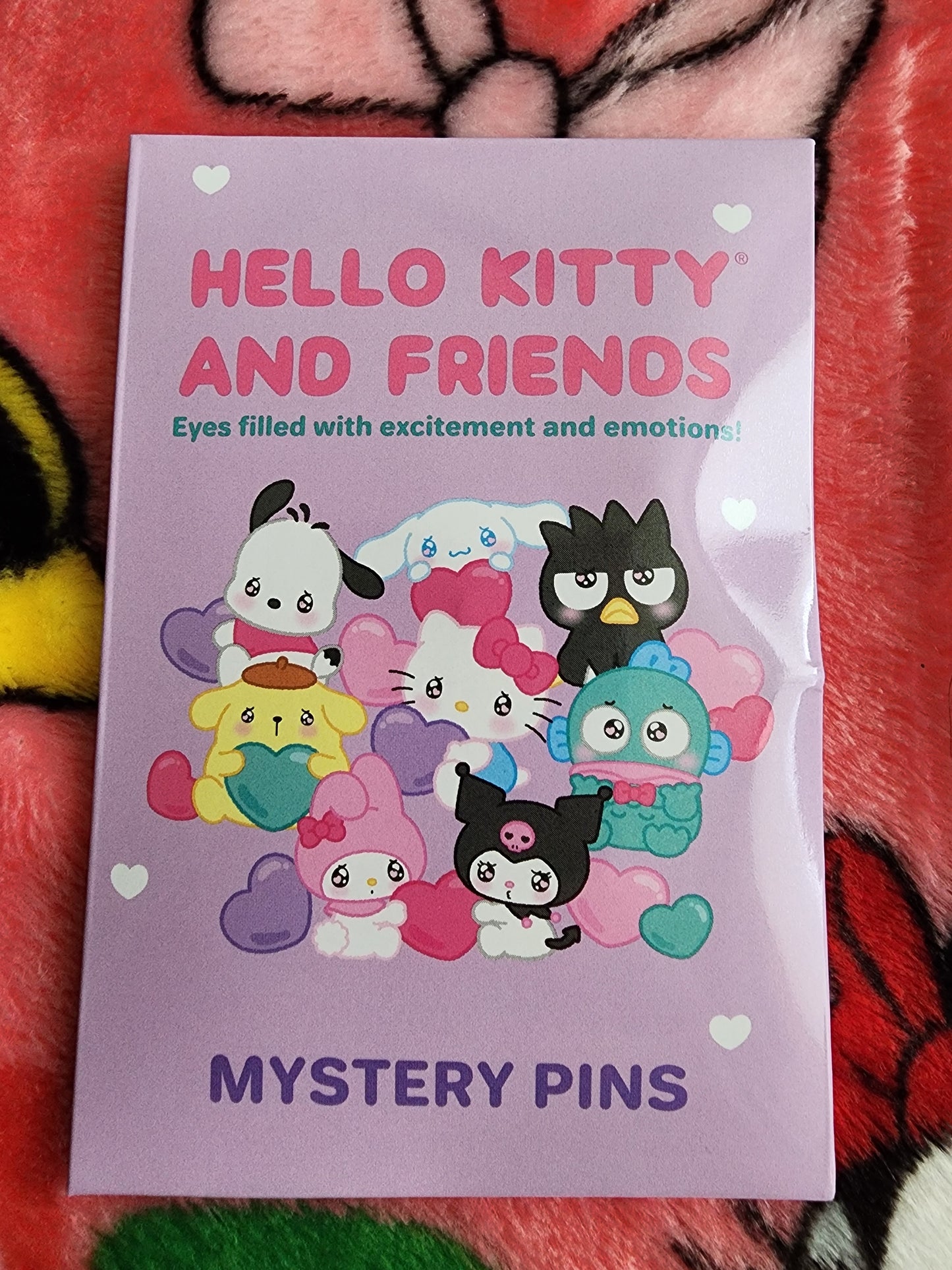 Hello Kitty and Friends Valentine's Mystery Pins