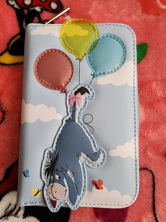 Loungefly Disney Eeyore Balloon with Piglet Wallet