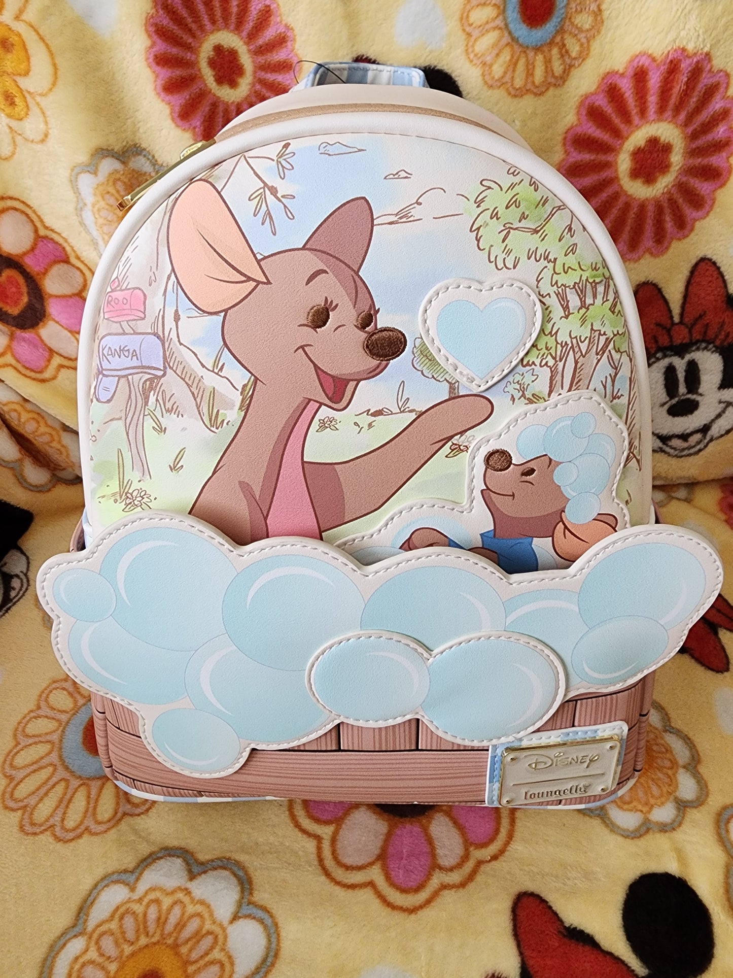 Loungefly Disney Kanga and Roo Bathtime Exclusive Backpack