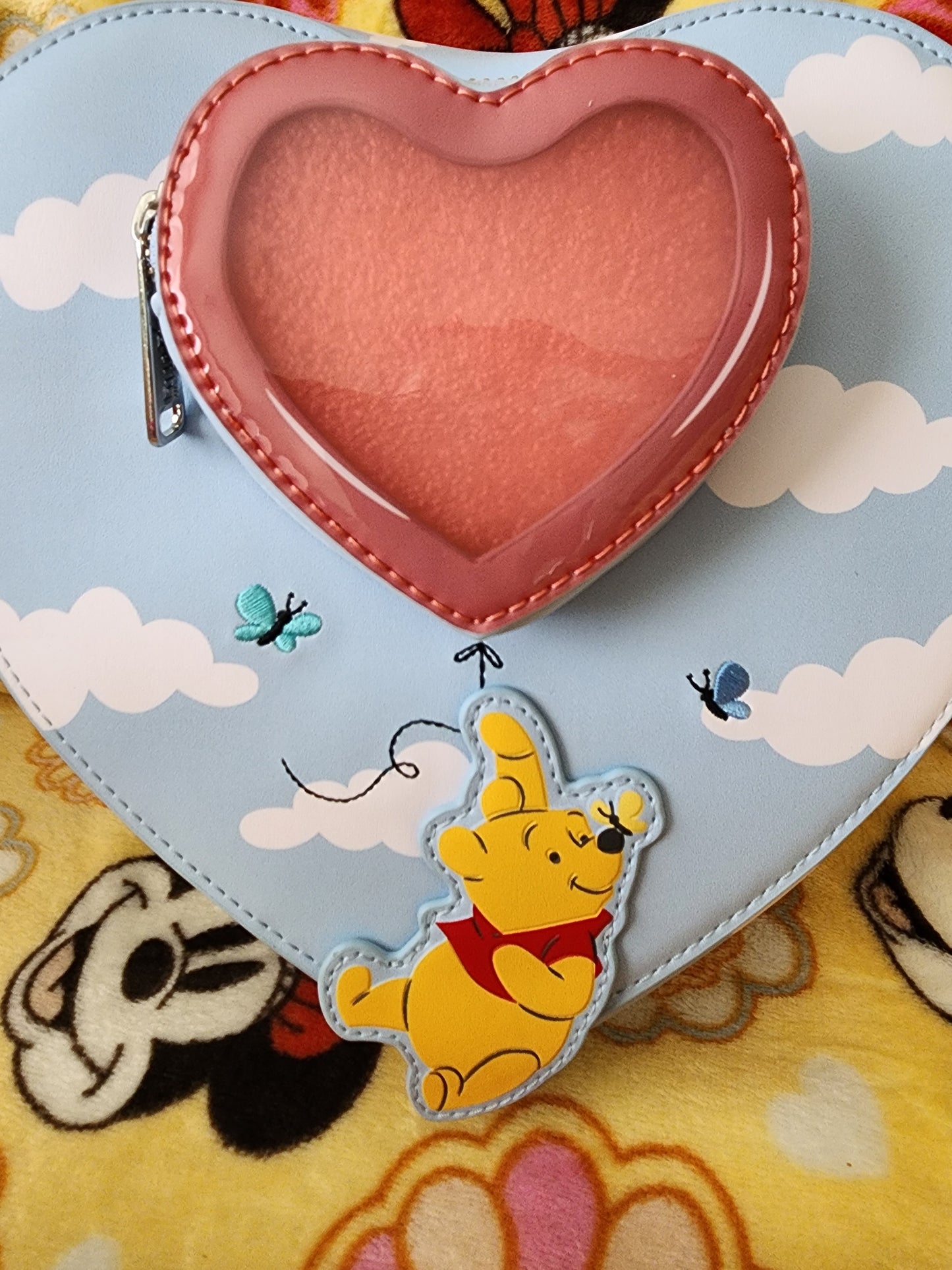 Loungefly Disney Winnie the Pooh Balloon Crossbody Bag