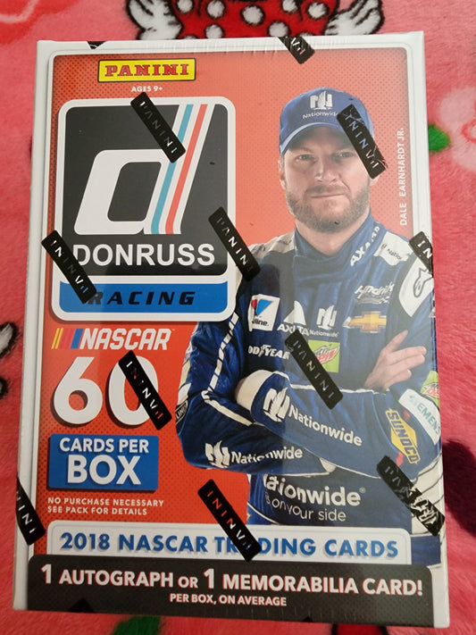 2018 NASCAR Donruss Blaster Box Trading Cards