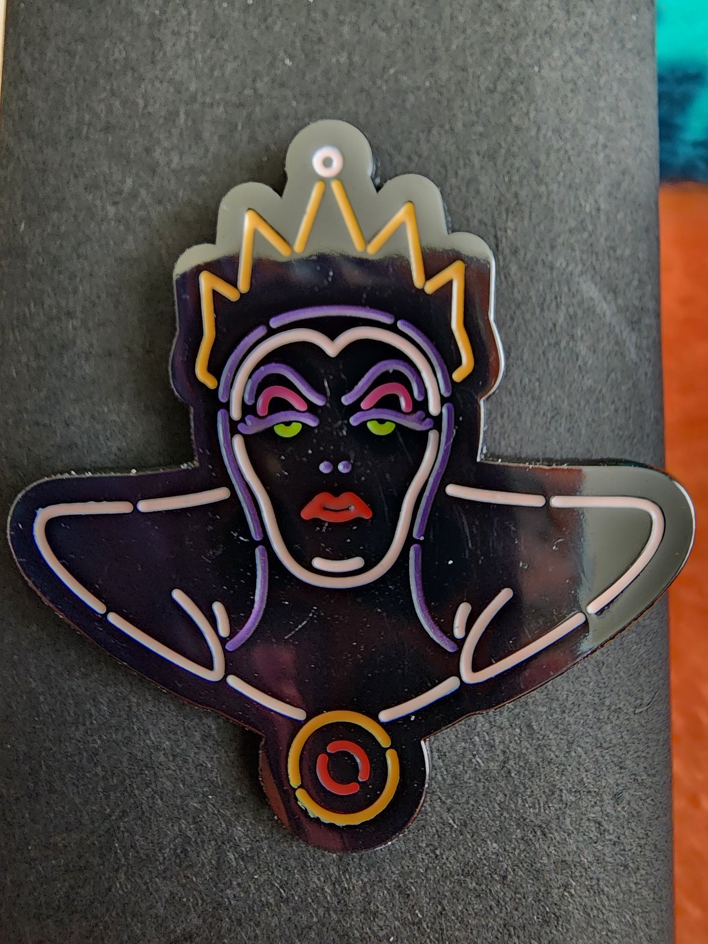 Loungefly Disney Villains Neon Mystery Pins