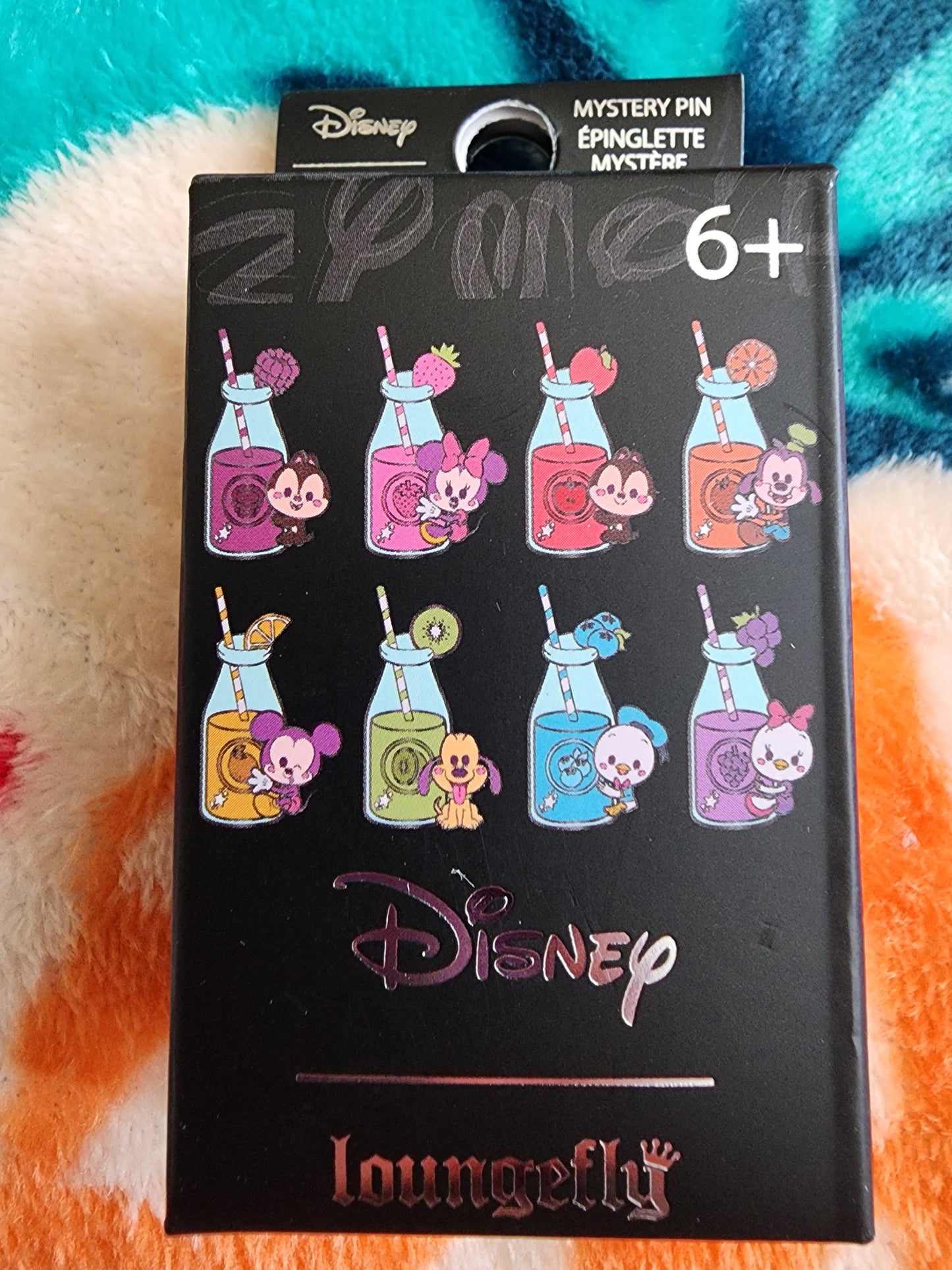 Loungefly Disney Mickey and Friends Fruit Drink Mystery Pins