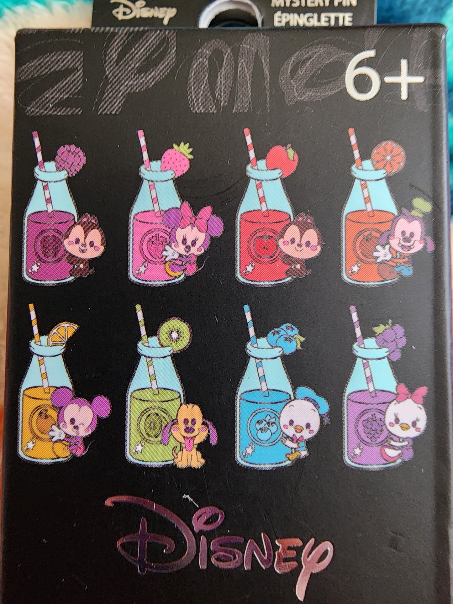 Loungefly Disney Mickey and Friends Fruit Drink Mystery Pins