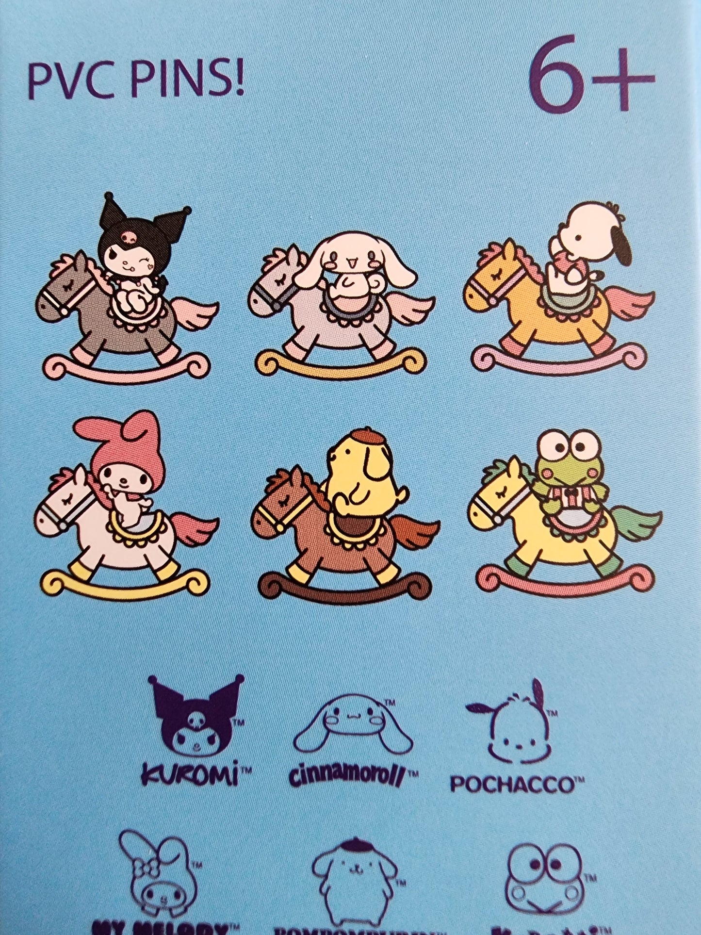 Loungefly Hello Kitty and Friends Rocking Horse Mystery Pins