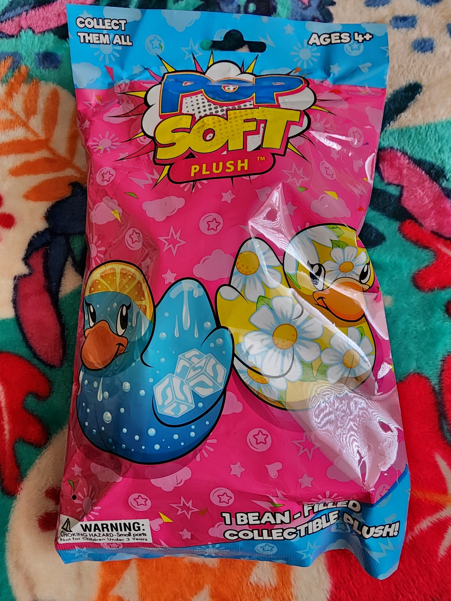 Pop Soft Duck Mystery Plush