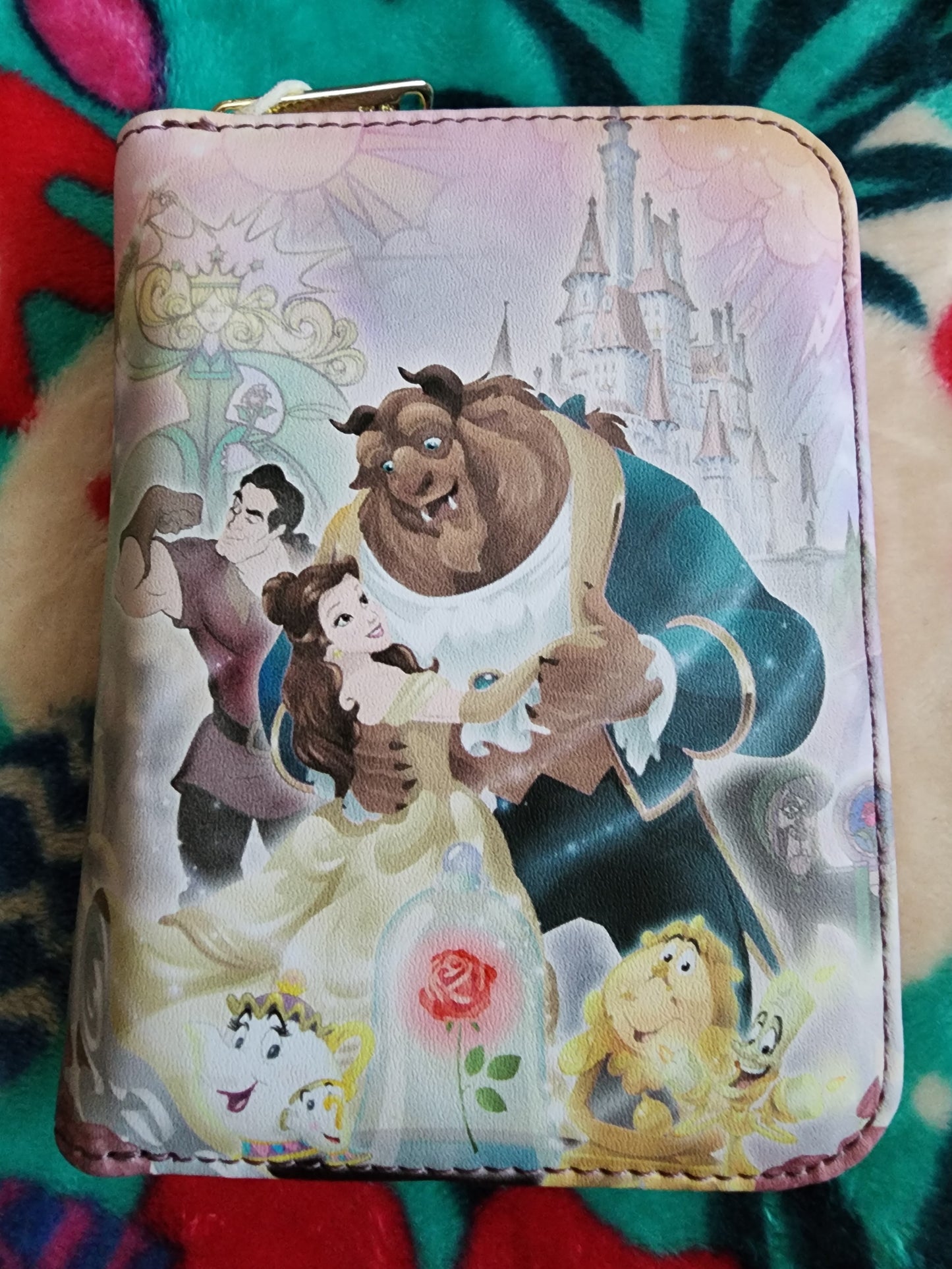 Loungefly Disney Beauty and the Beast Dancing Wallet