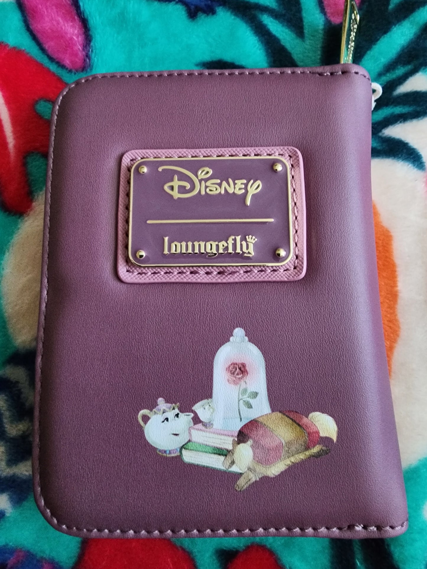 Loungefly Disney Beauty and the Beast Dancing Wallet