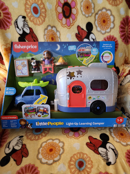 Fisher Price Little People Light Up Learning Camper