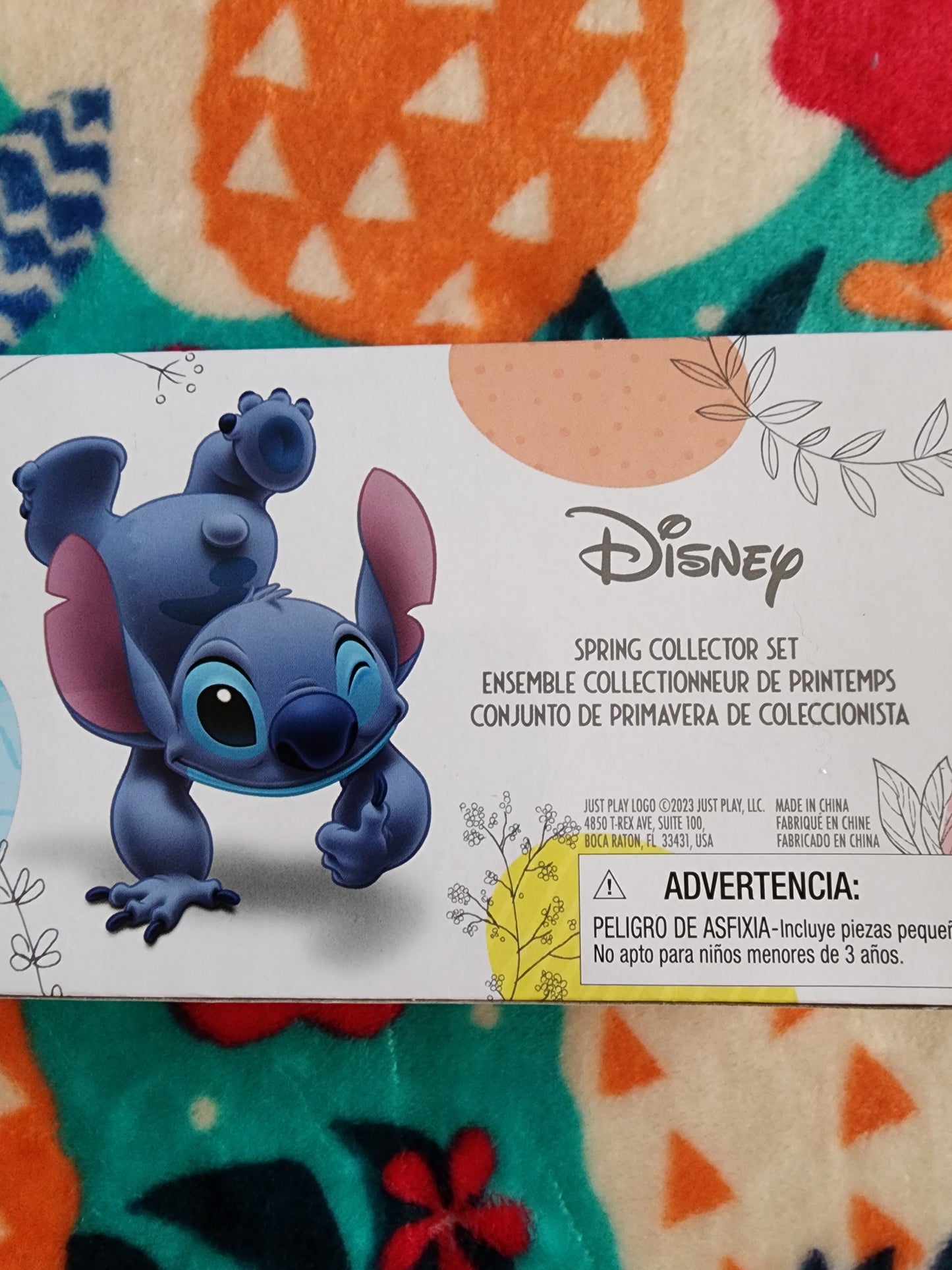 Disney Stitch Spring Figures Collector Set