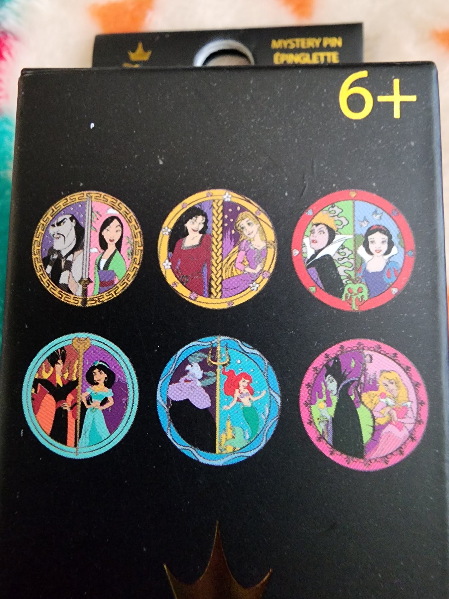 Loungefly Disney Princess/Villain Mystery Pins