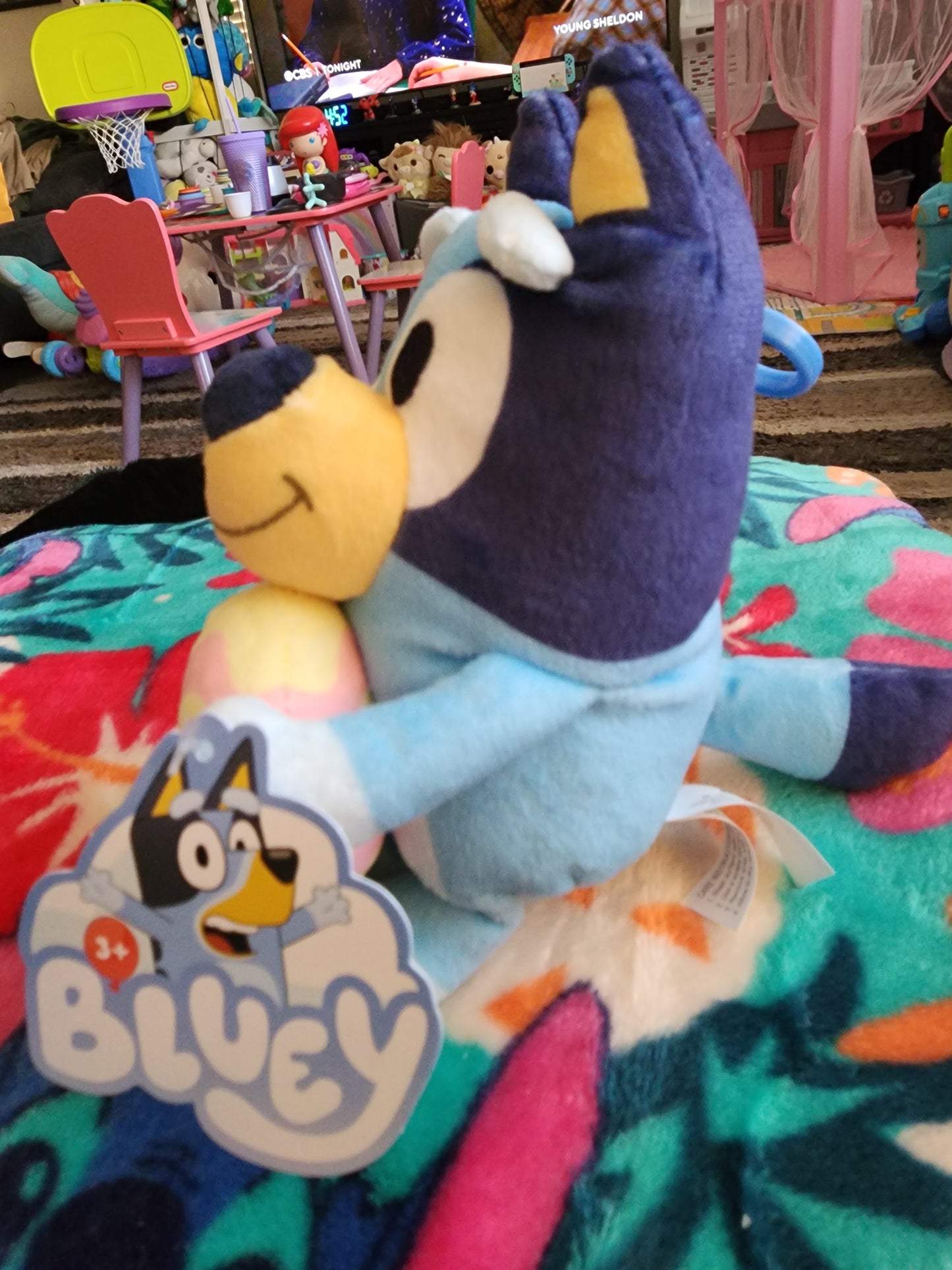 Bluey Easter Plush and Bag Clip