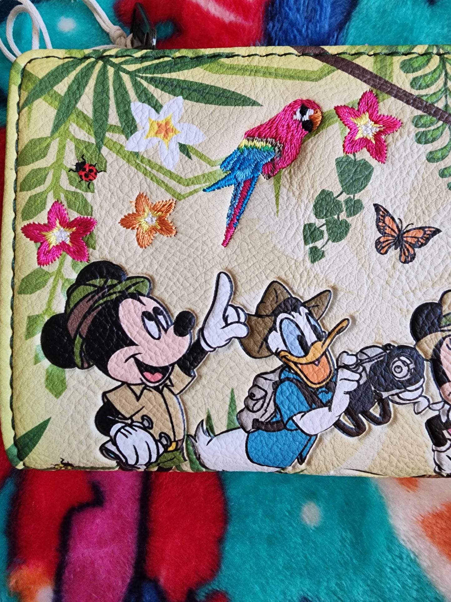 Loungefly Disney Mickey and Friends Exclusive Safari Wallet