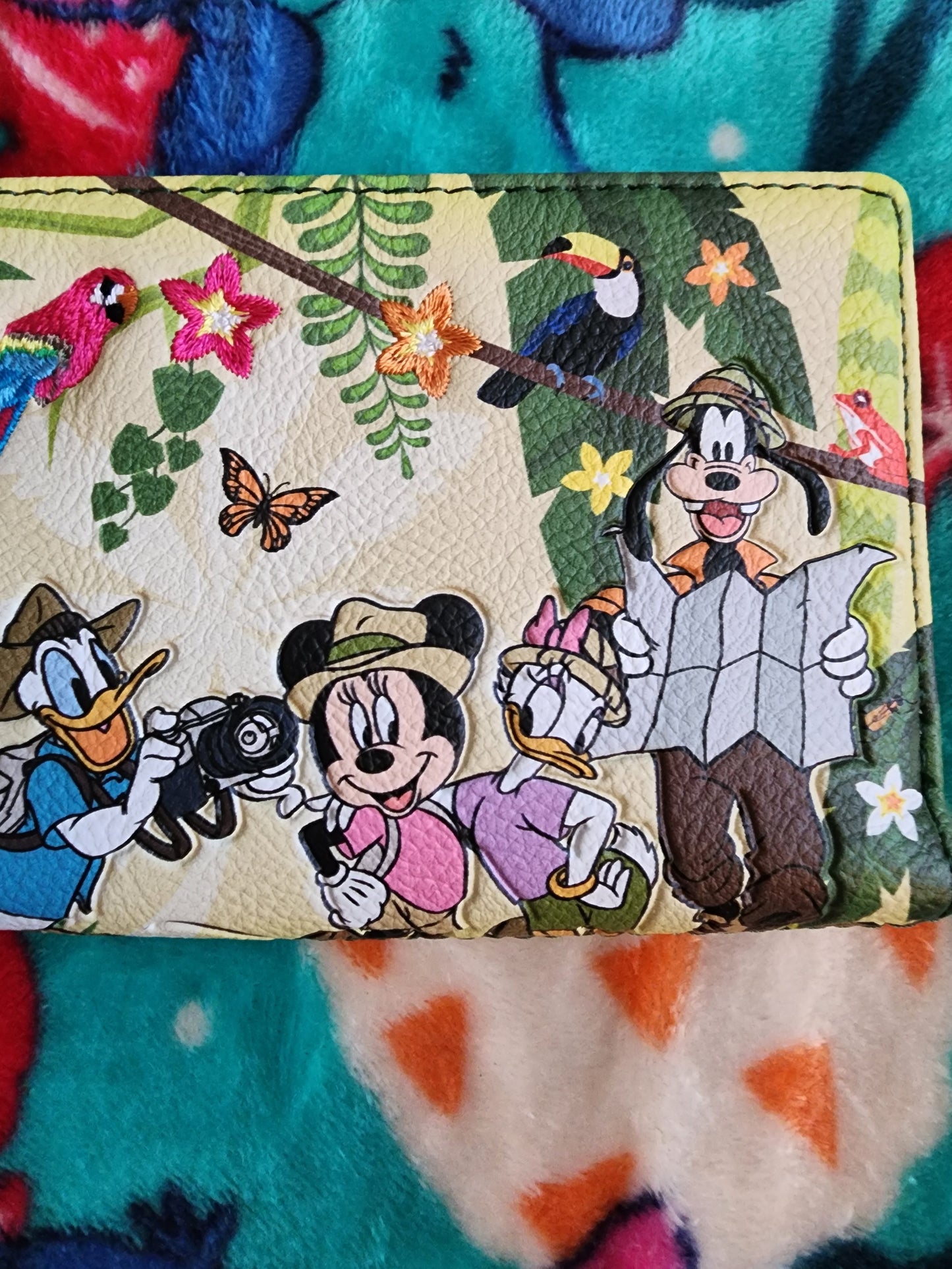 Loungefly Disney Mickey and Friends Exclusive Safari Wallet