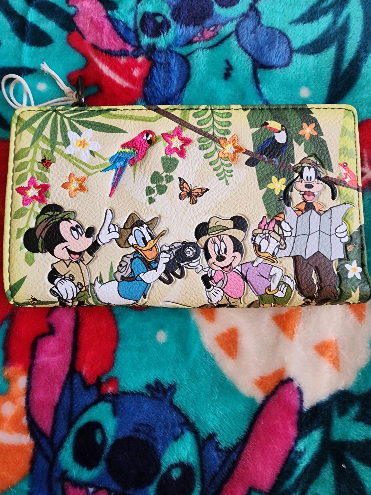 Loungefly Disney Mickey and Friends Exclusive Safari Wallet