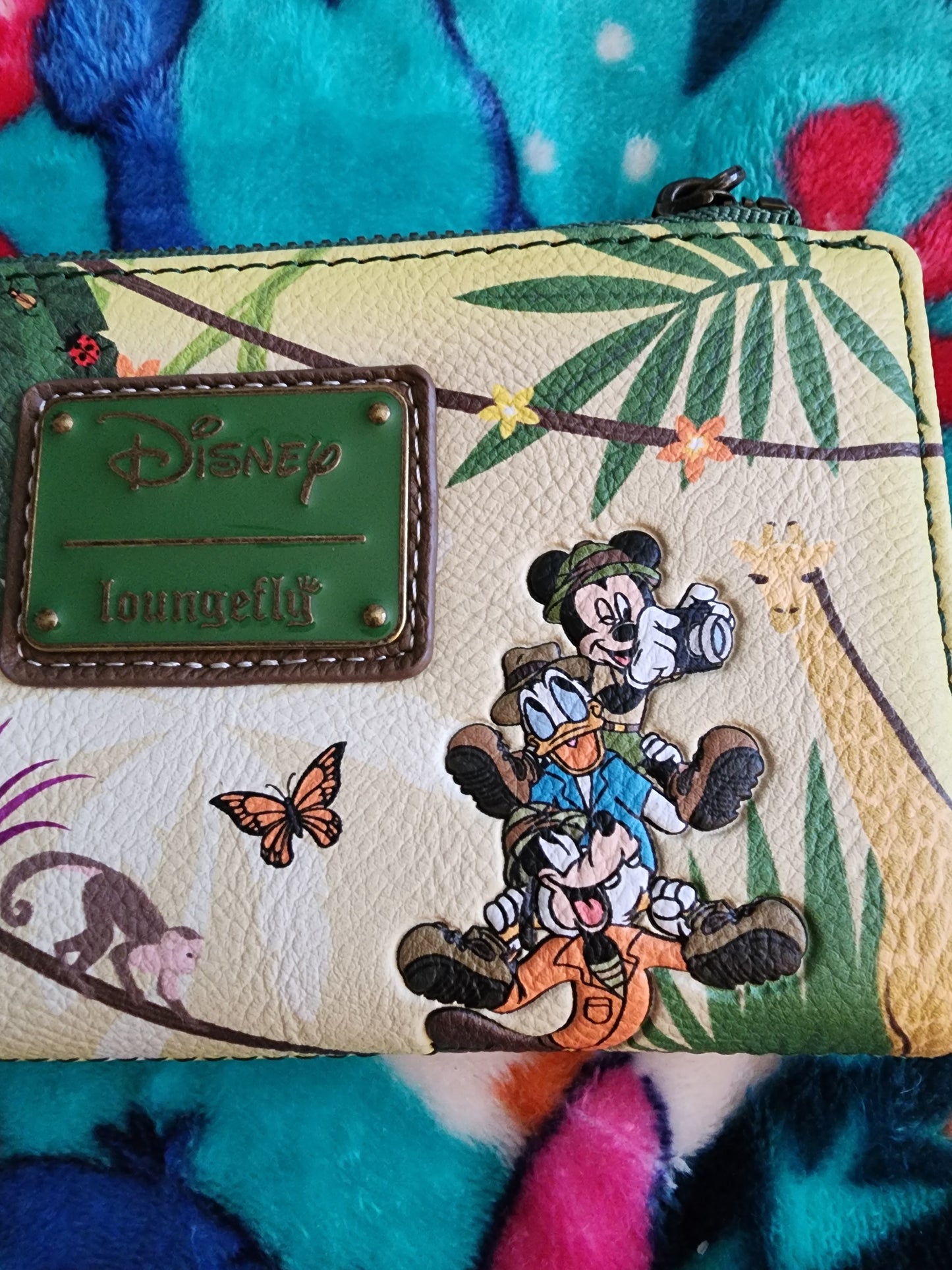 Loungefly Disney Mickey and Friends Exclusive Safari Wallet