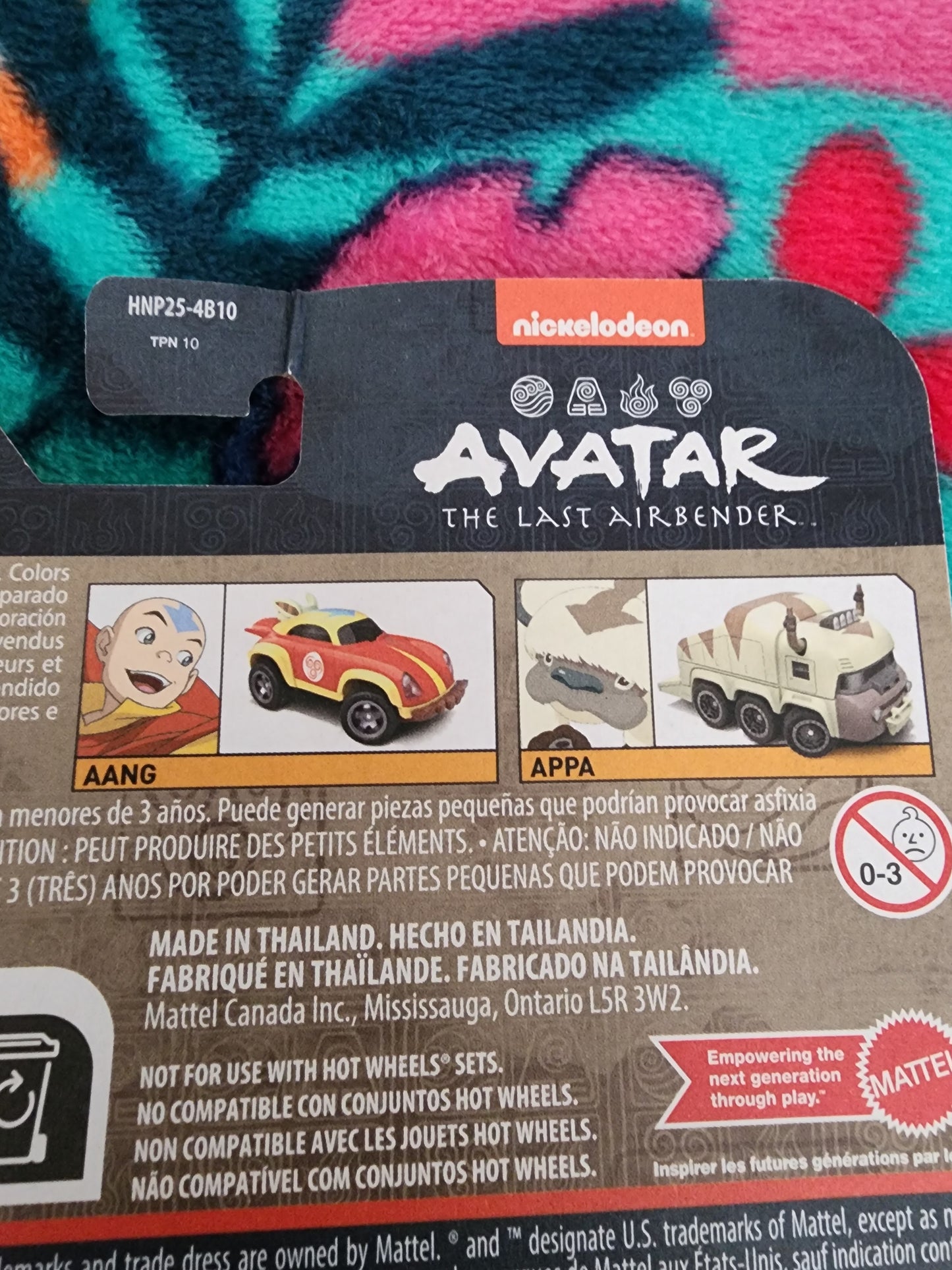 Hot Wheels Appa Avatar The Last Airbender Car