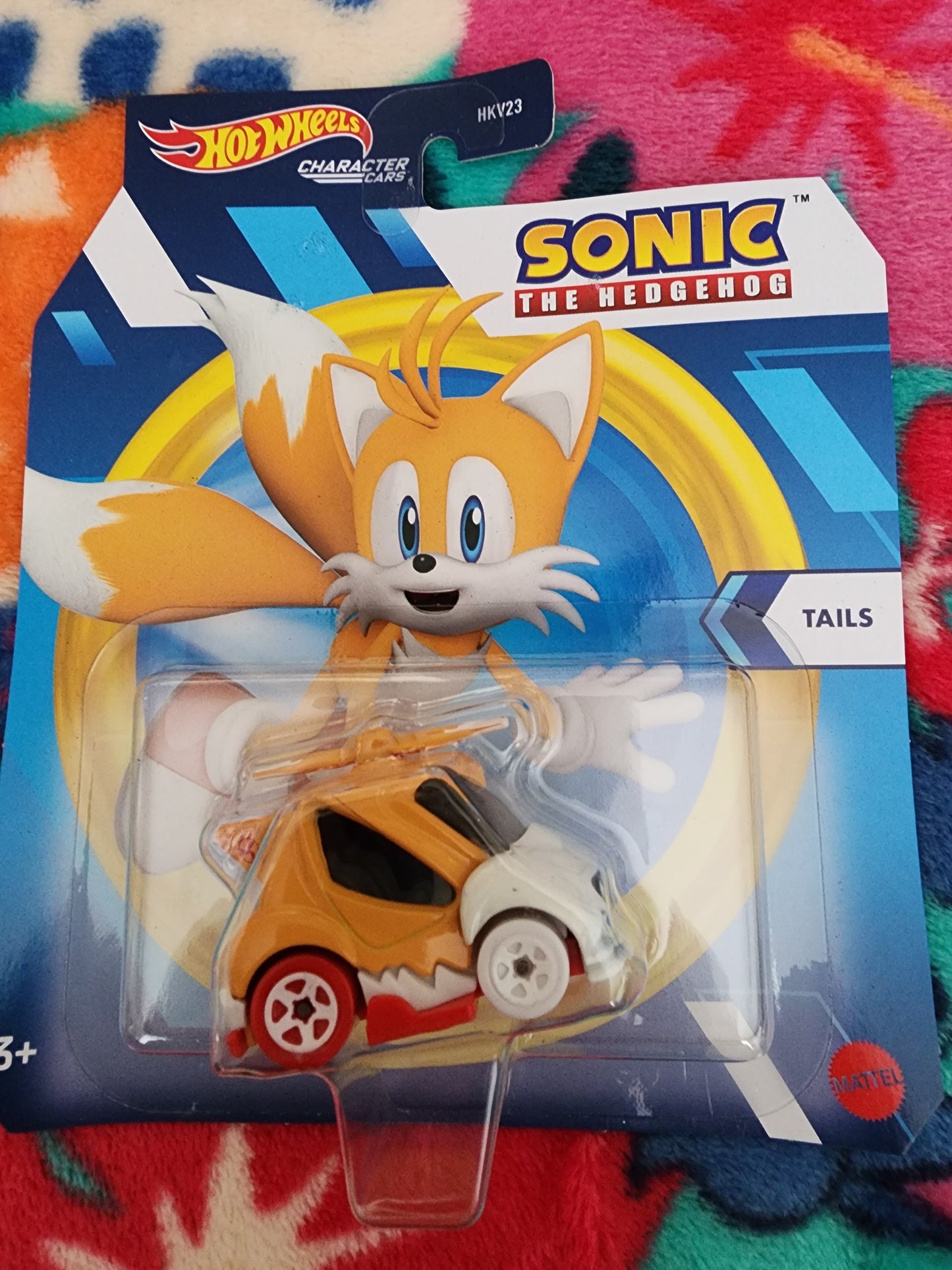 Hot Wheels Sonic Tails Car