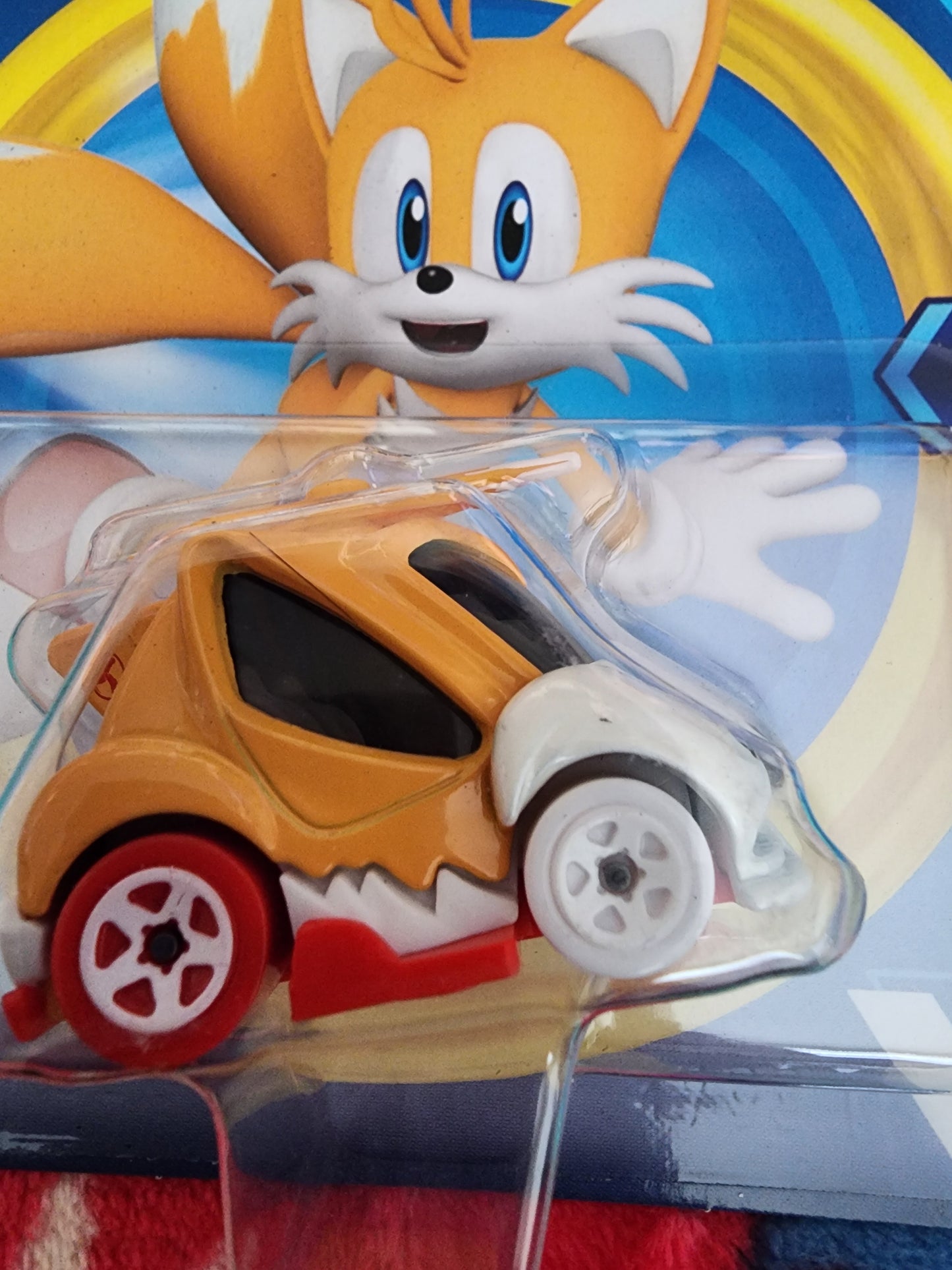 Hot Wheels Sonic Tails Car