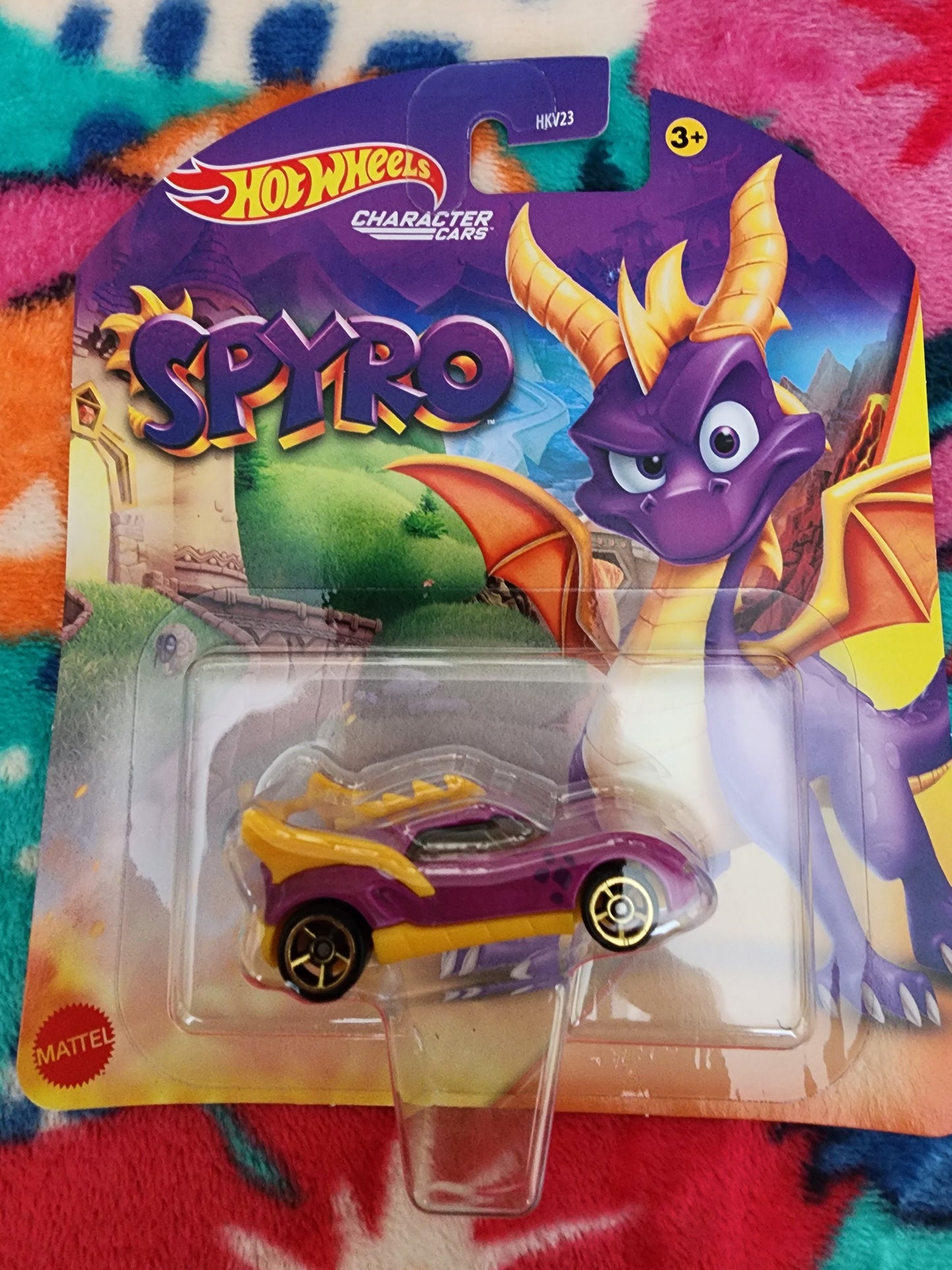 Hot Wheels Spyro the Dragon Car