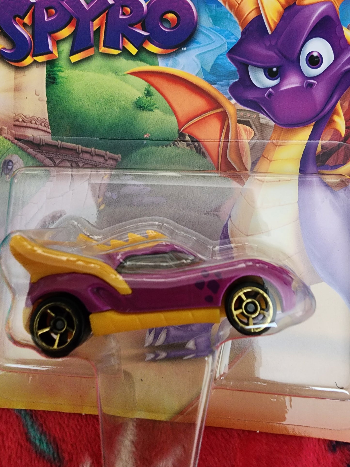 Hot Wheels Spyro the Dragon Car