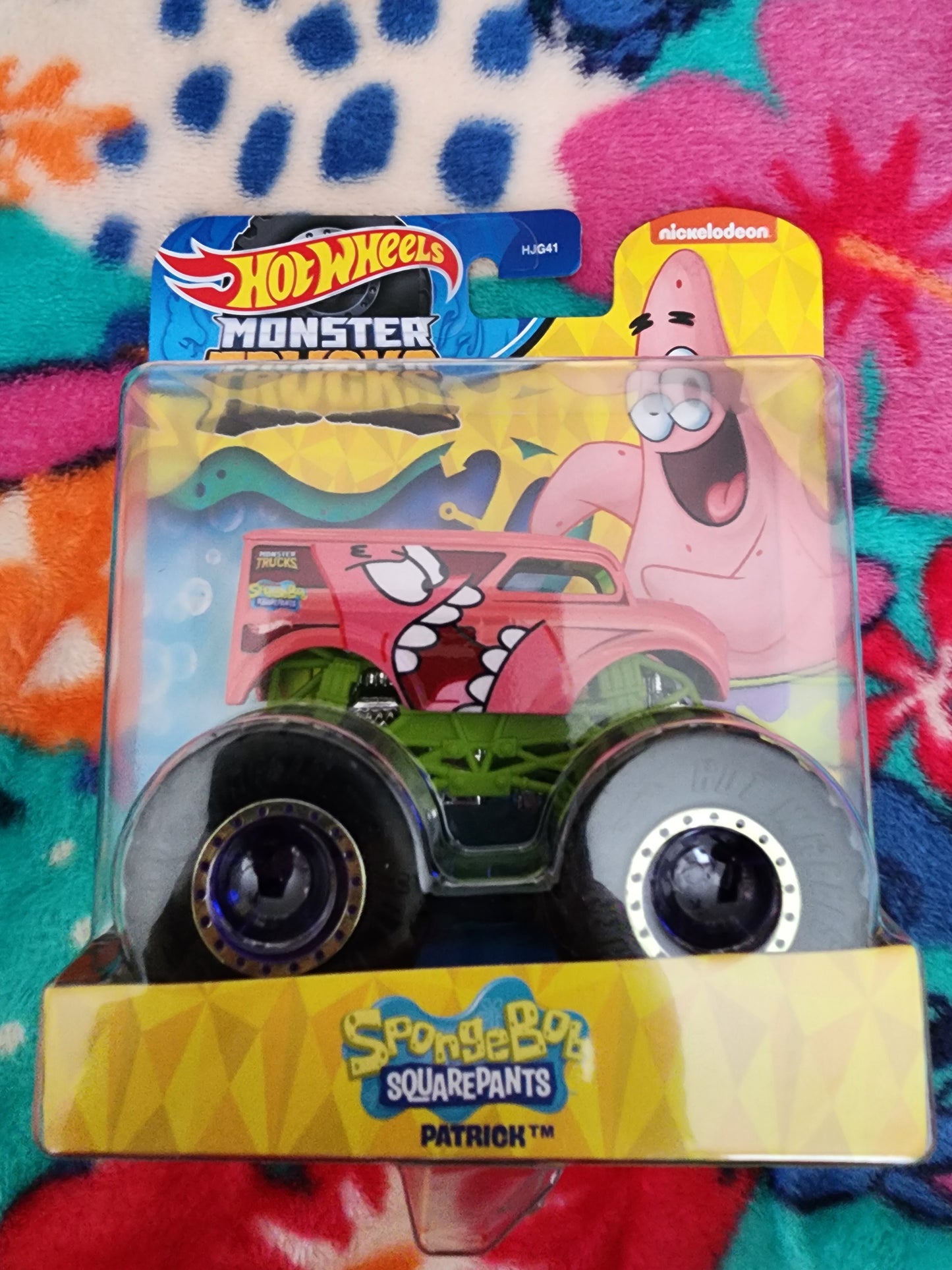 Hot Wheels Spongebob Monster Trucks