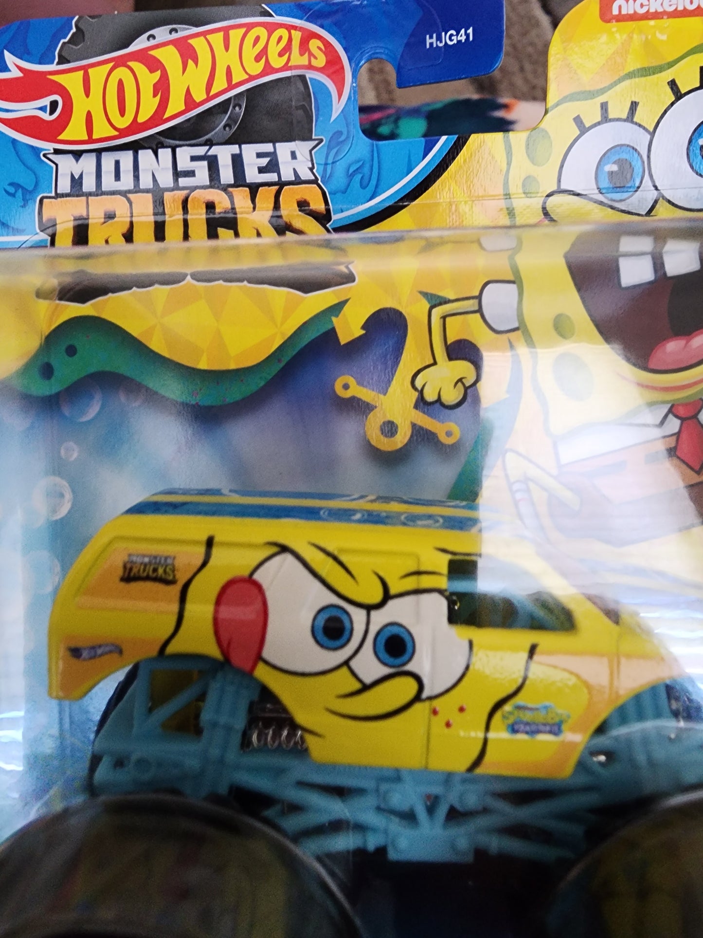 Hot Wheels Spongebob Monster Trucks