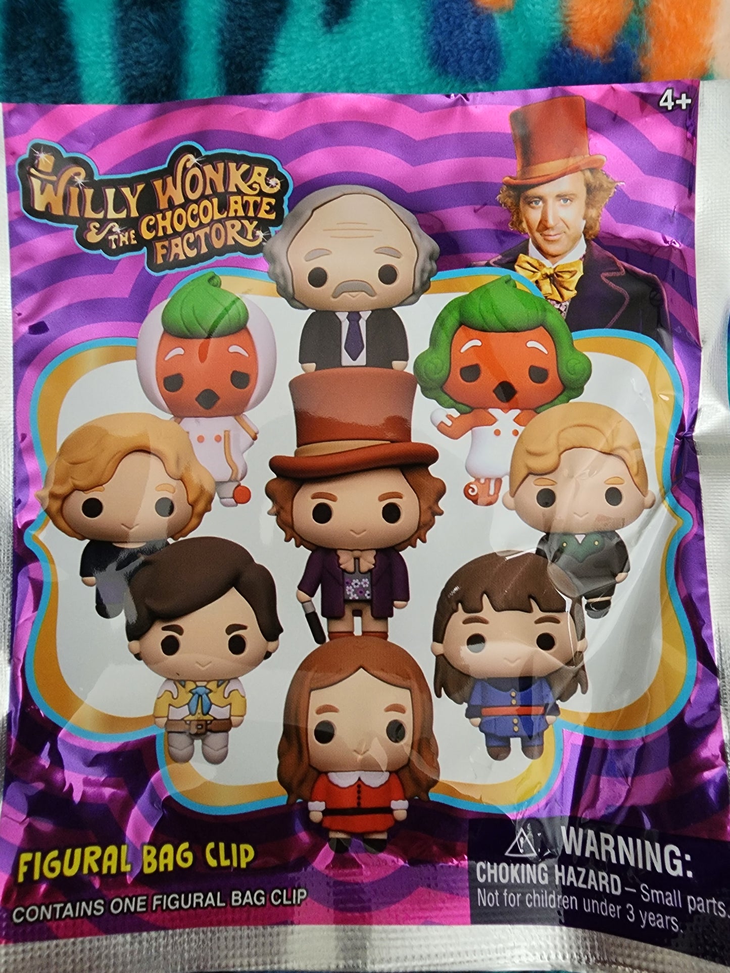 Willy Wonka & the Chocolate Factory Mystery Bag Clips
