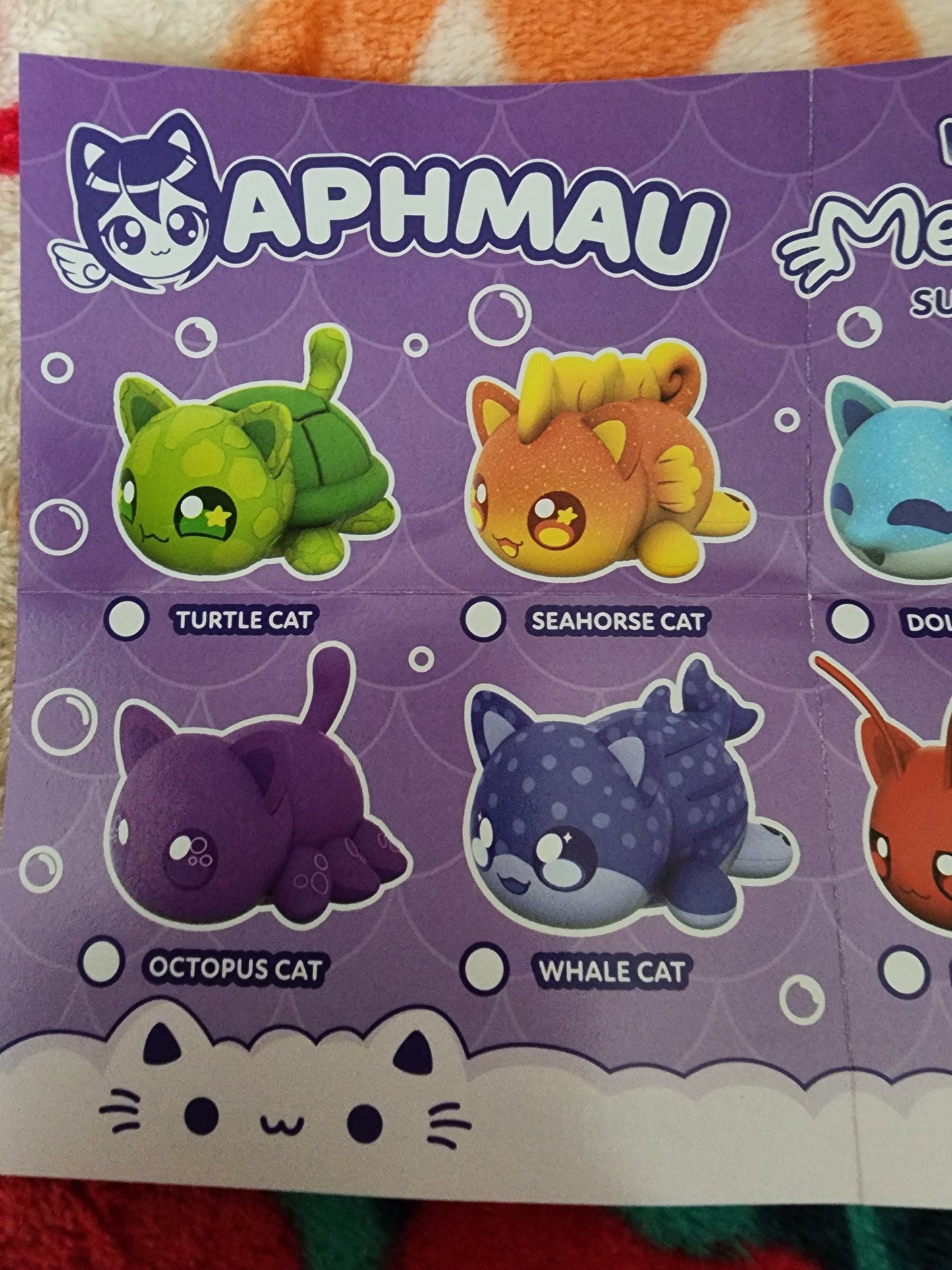 Aphmau MeeMeows Under the Sea Mystery Figures