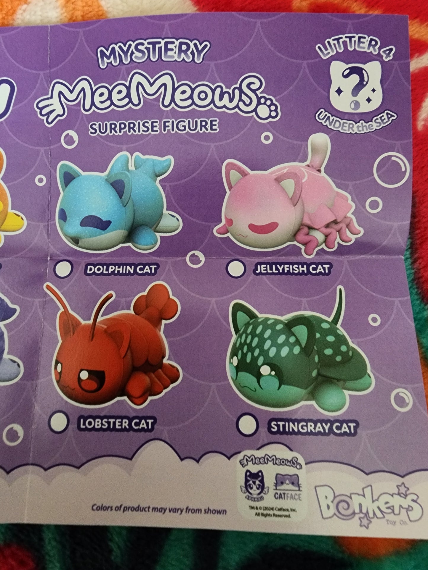 Aphmau MeeMeows Under the Sea Mystery Figures