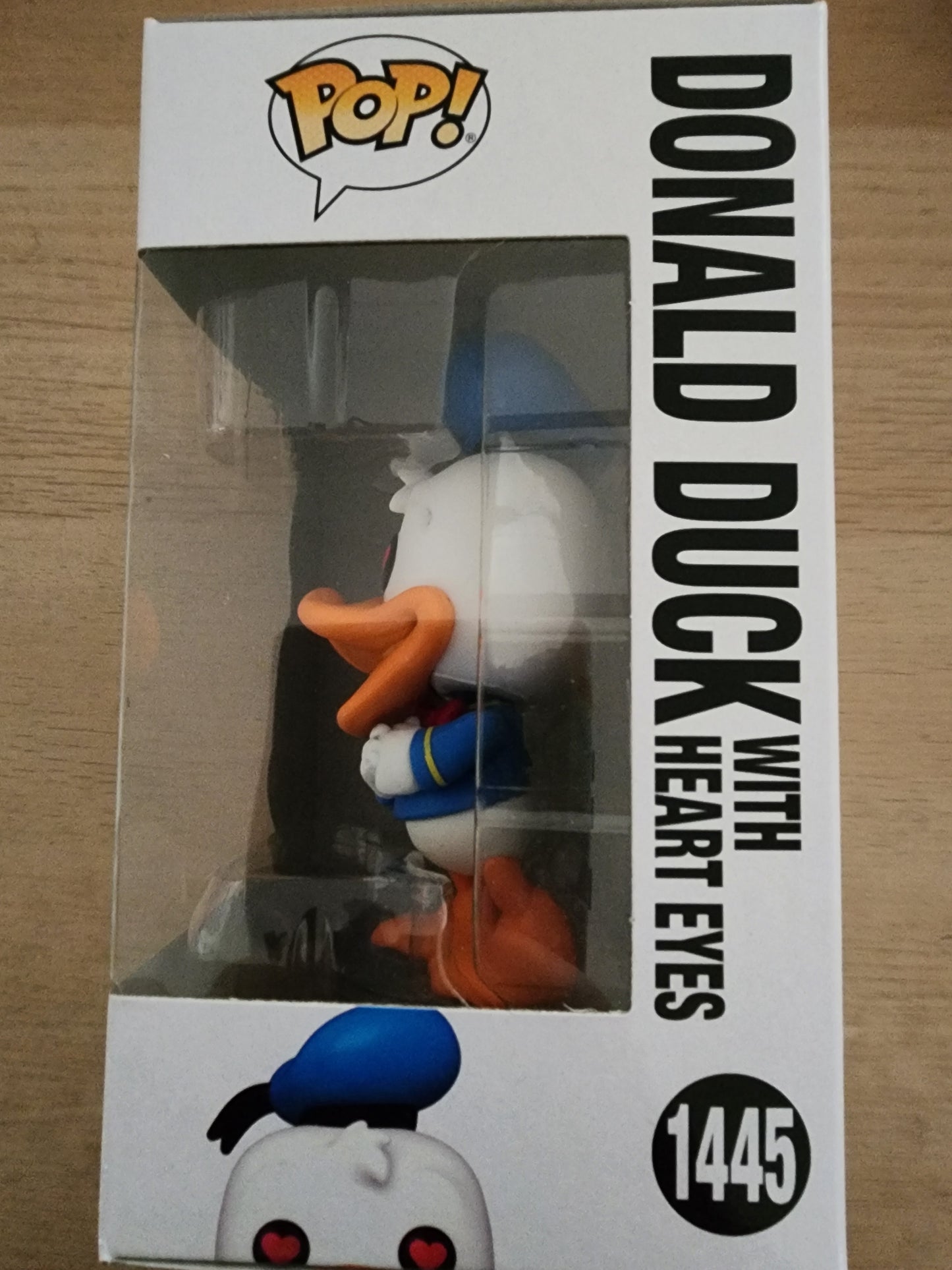 Funko Pop Disney Donald Duck 90th with Heart Eyes Figure