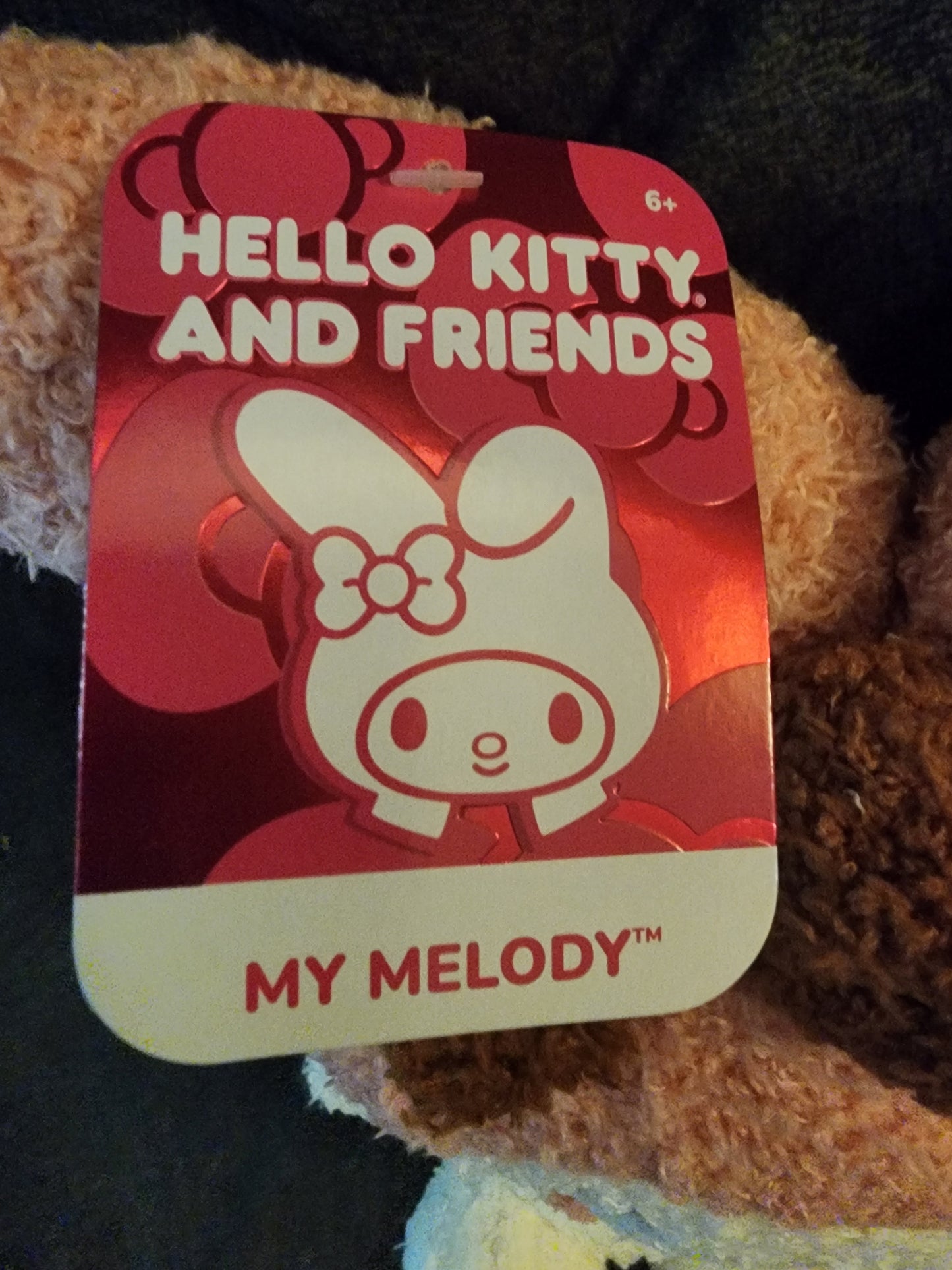 Hello Kitty and Friends My Melody Fluffy Plush