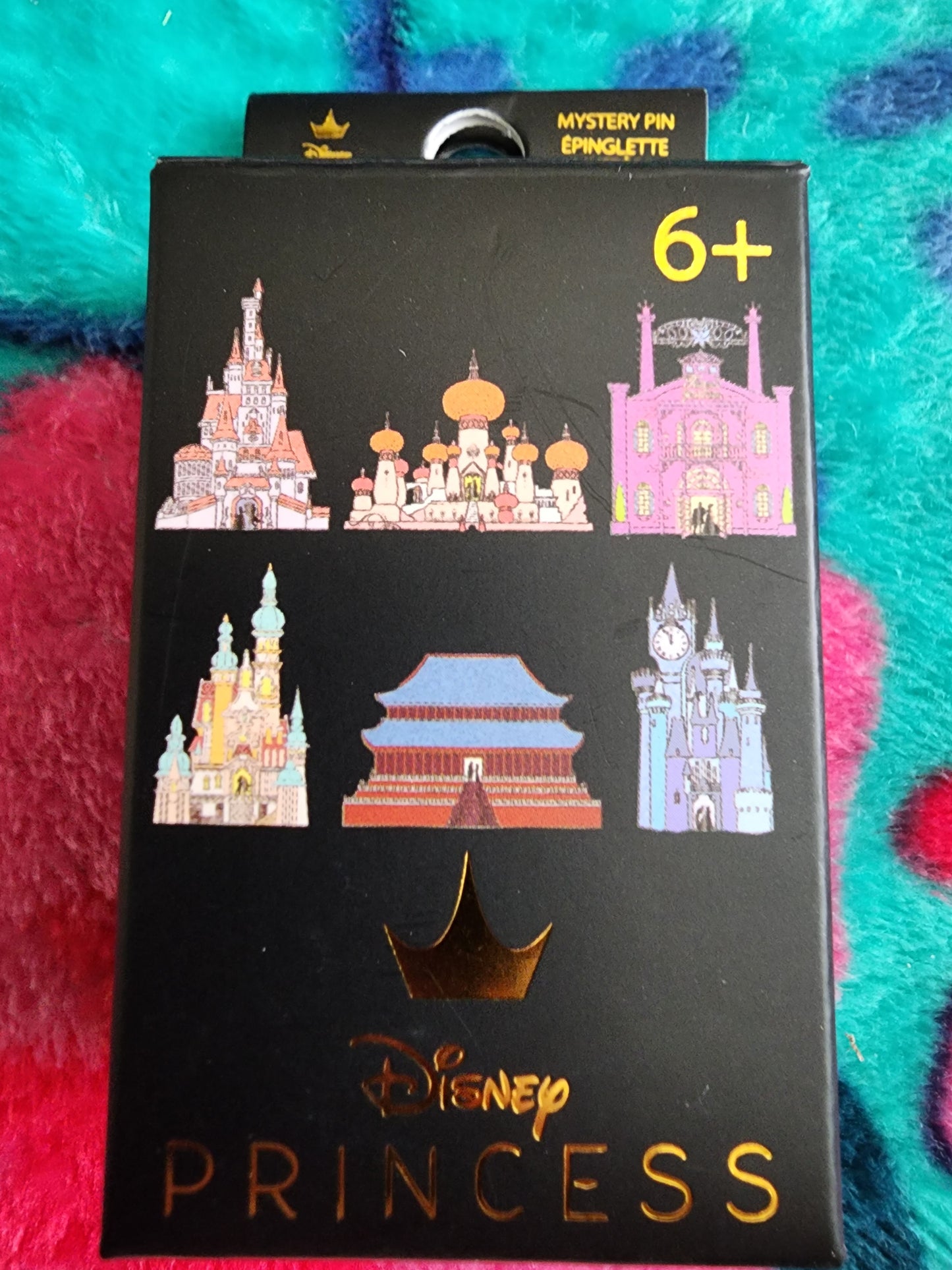 Loungefly Disney Castle Silhouette Mystery Pins