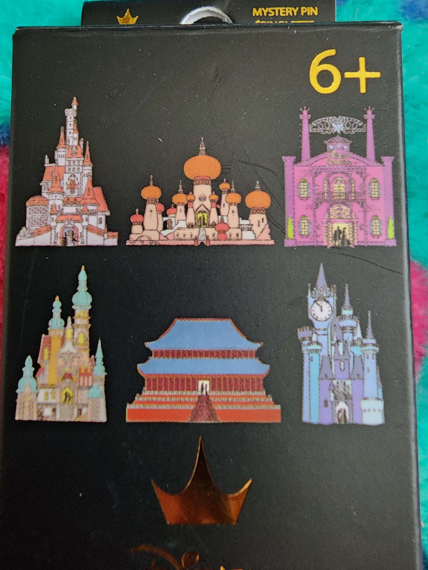 Loungefly Disney Castle Silhouette Mystery Pins