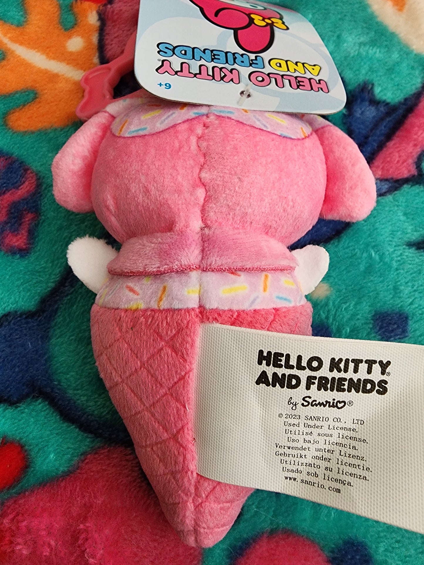 Hello Kitty and Friends Ice Cream Cone Bag Clips