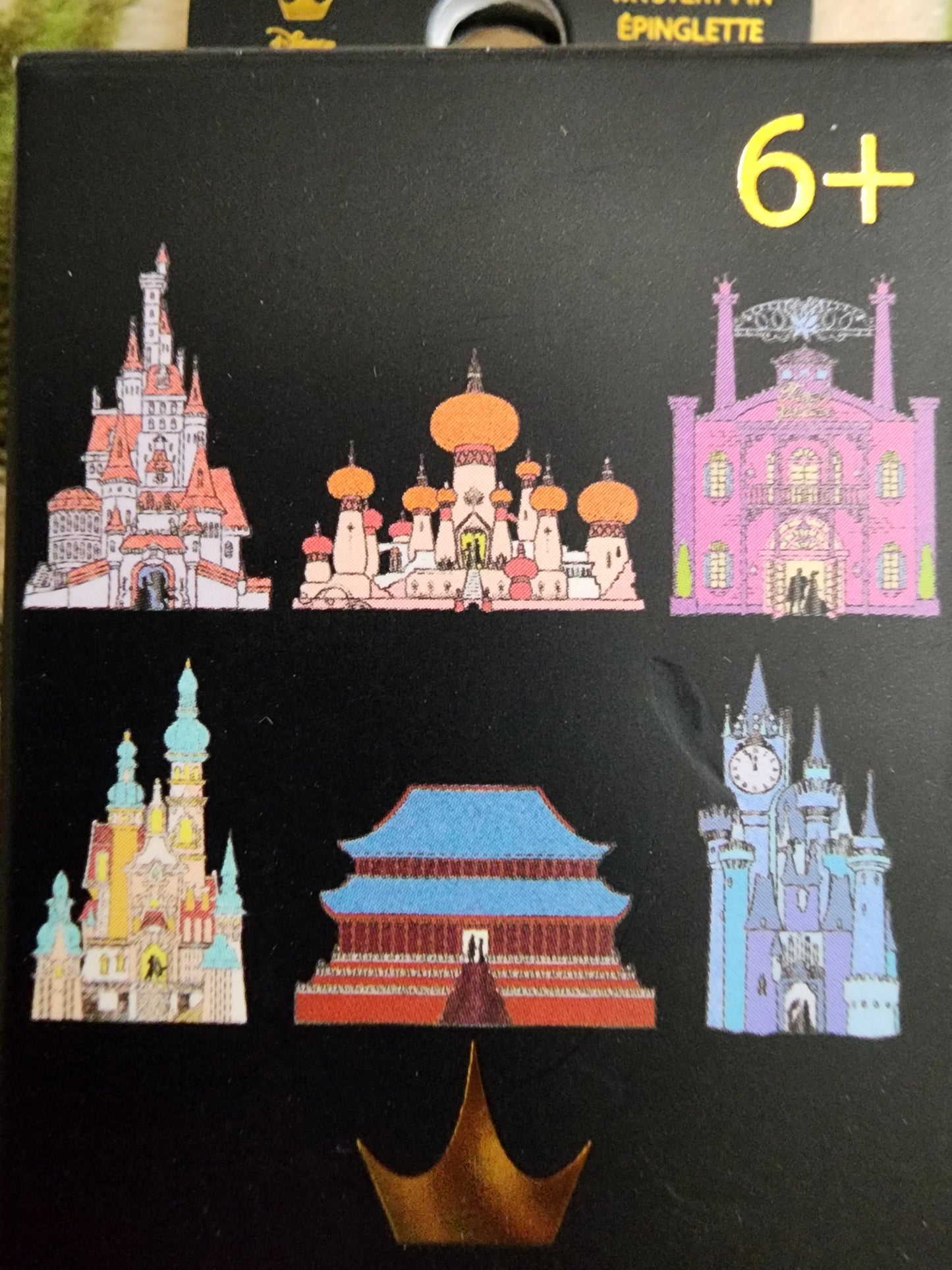 Loungefly Disney Castle Silhouette Mystery Pins