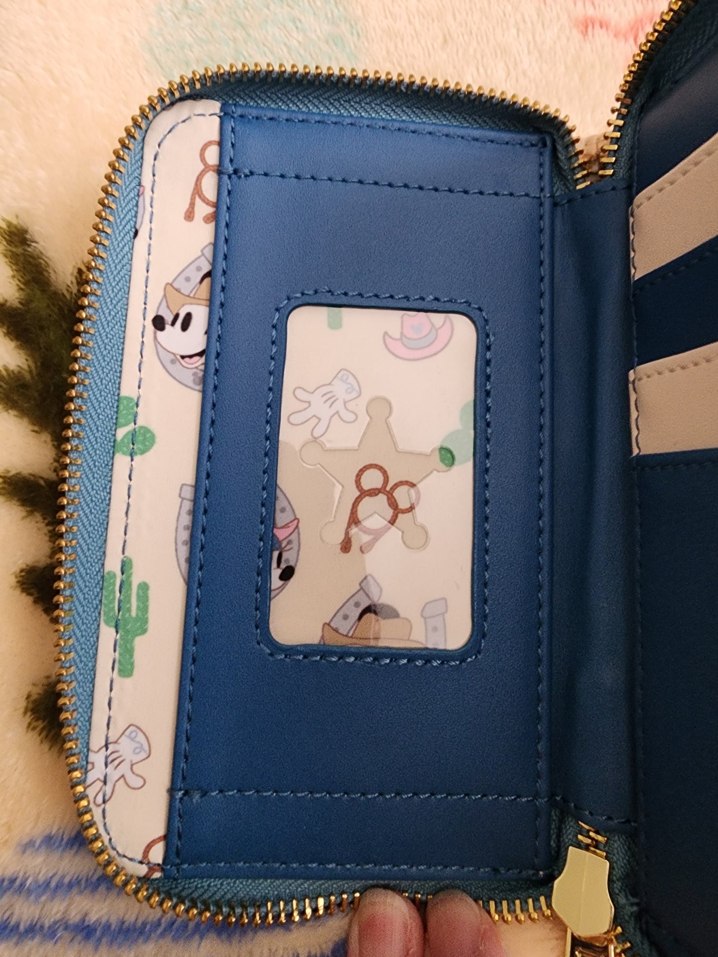 Loungefly Disney Mickey & Minnie Cowboy Wallet