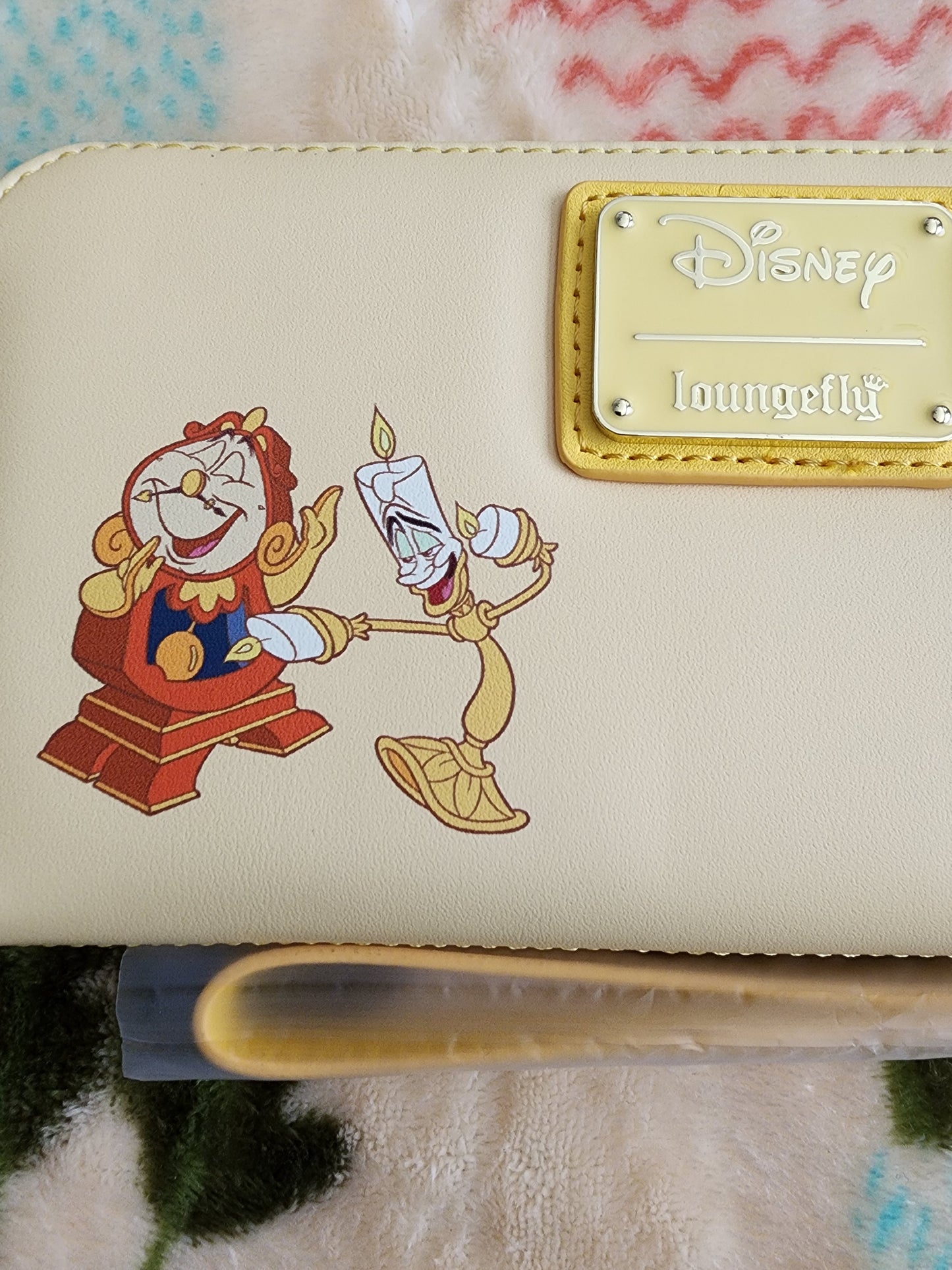 Loungefly Disney Beauty and the Beast Holographic Wallet