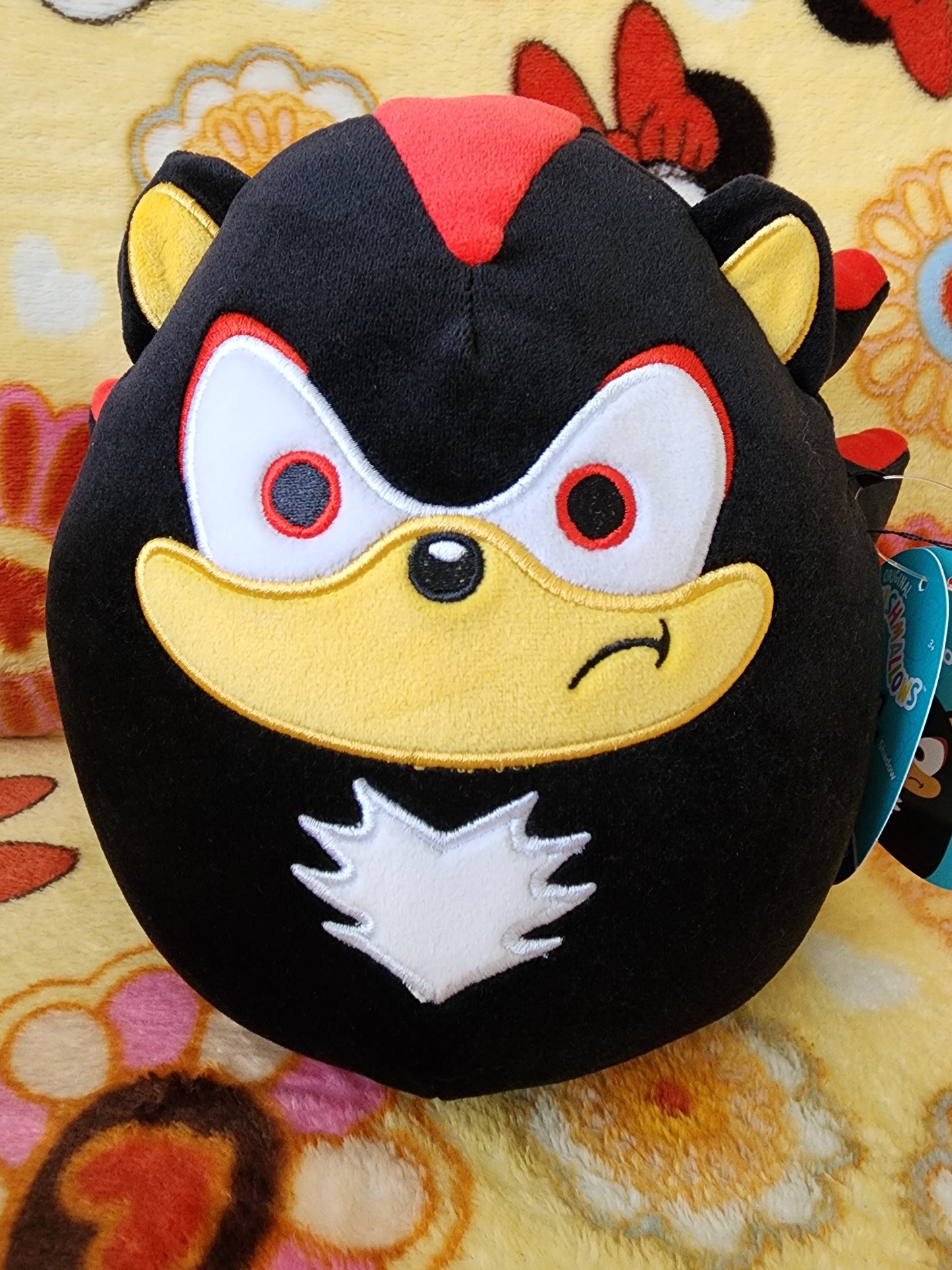 Squishmallows Sonic the Hedgehog and Friends Shadow Plush