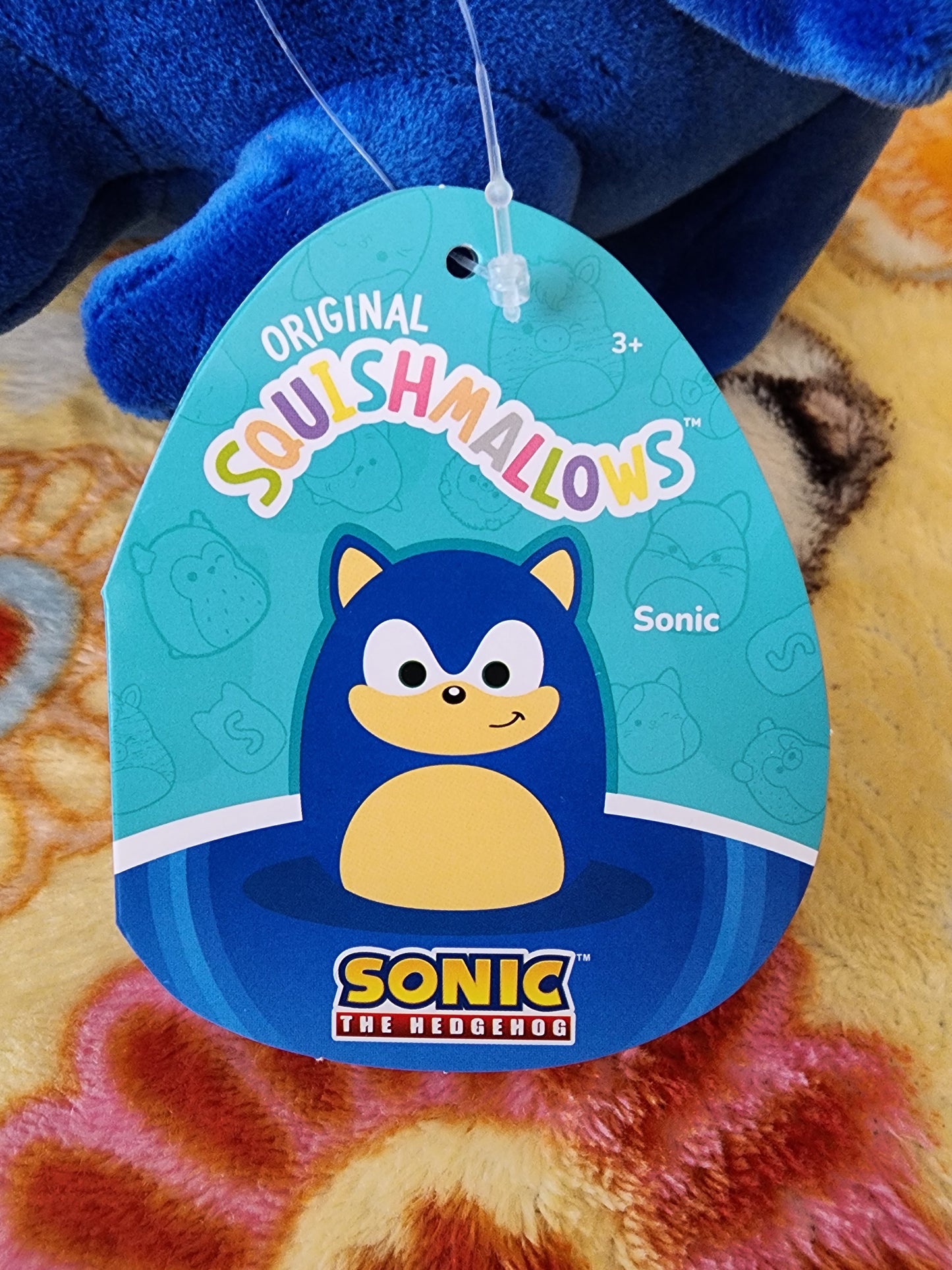 Squishmallows Sonic the Hedgehog Sonic Plush