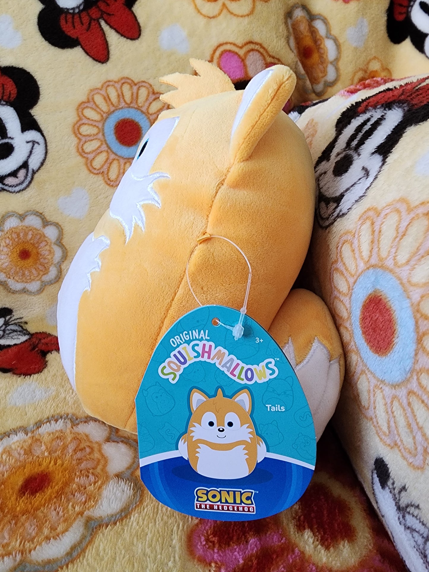 Squishmallows Sonic the Hedgehog Tails Plush