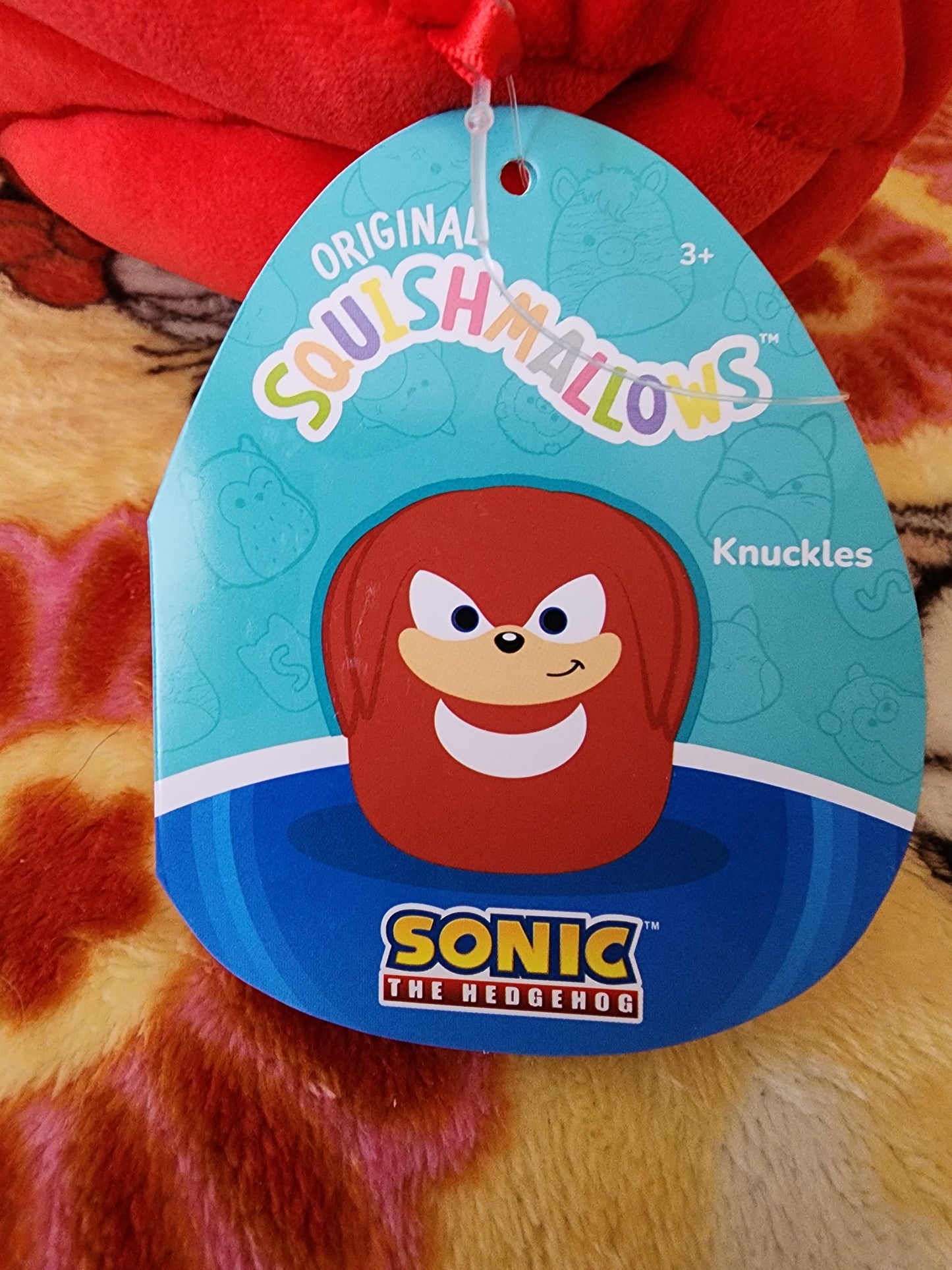 Squishmallows Sonic the Hedgehog Knuckles Plush