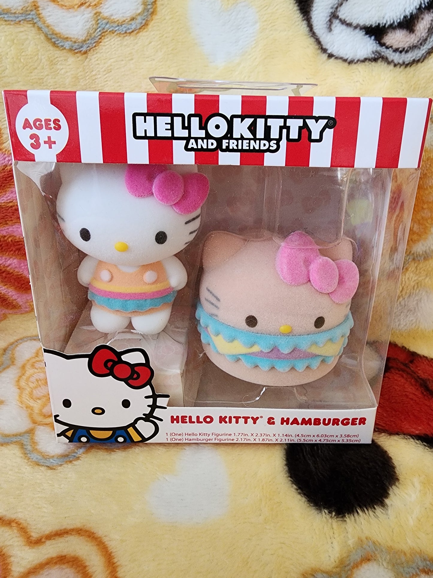 Hello Kitty and Hamburger Figures