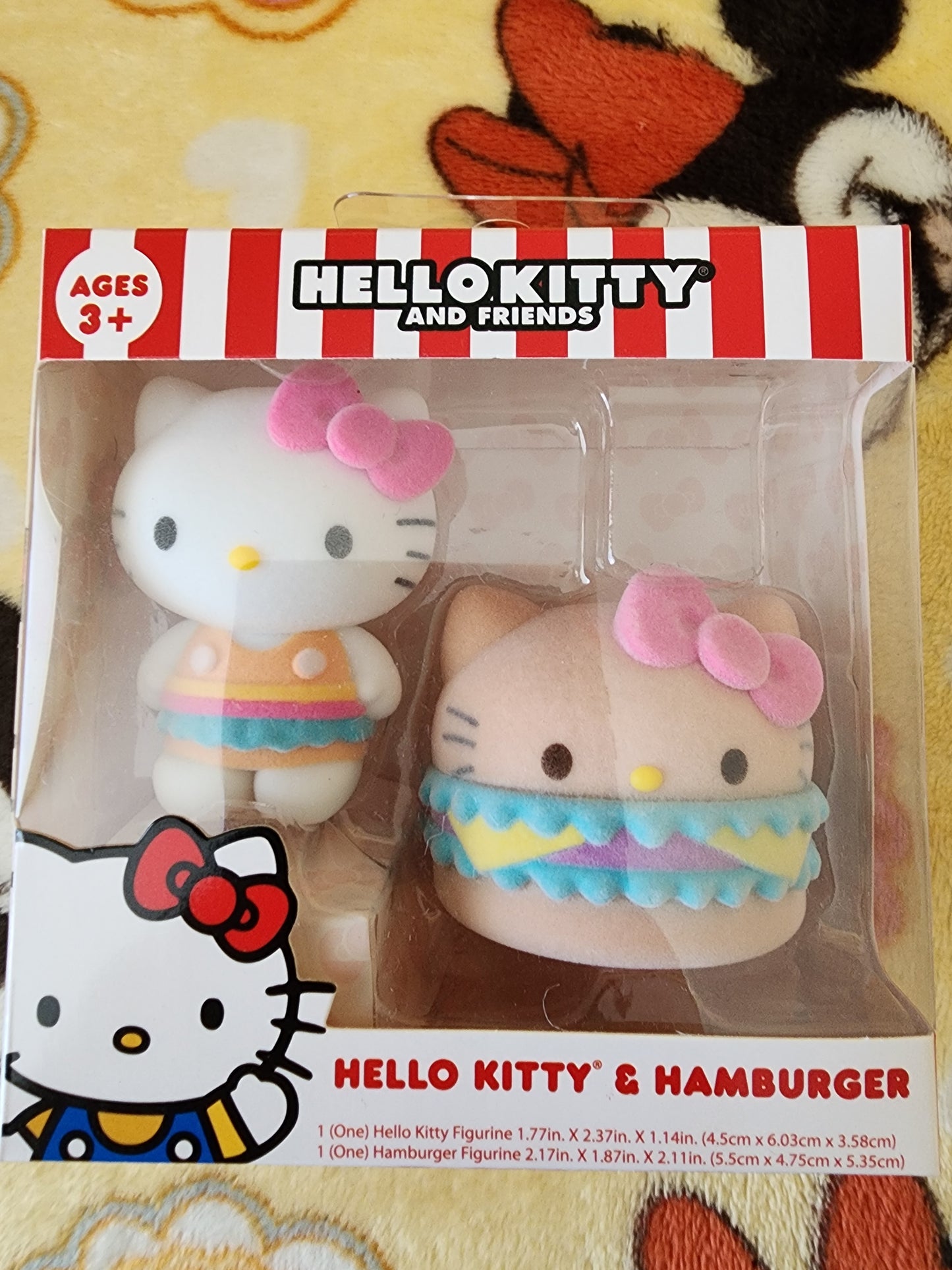 Hello Kitty and Hamburger Figures