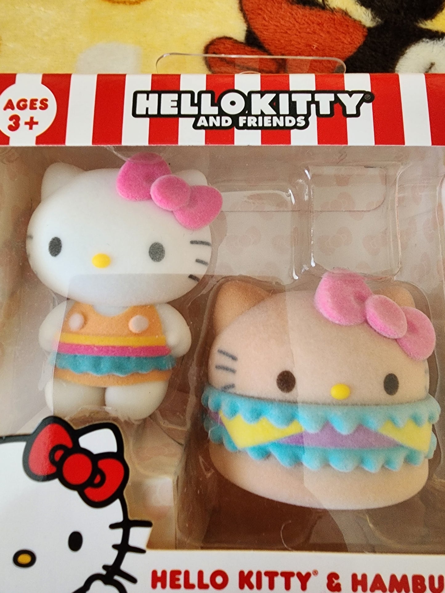 Hello Kitty and Hamburger Figures