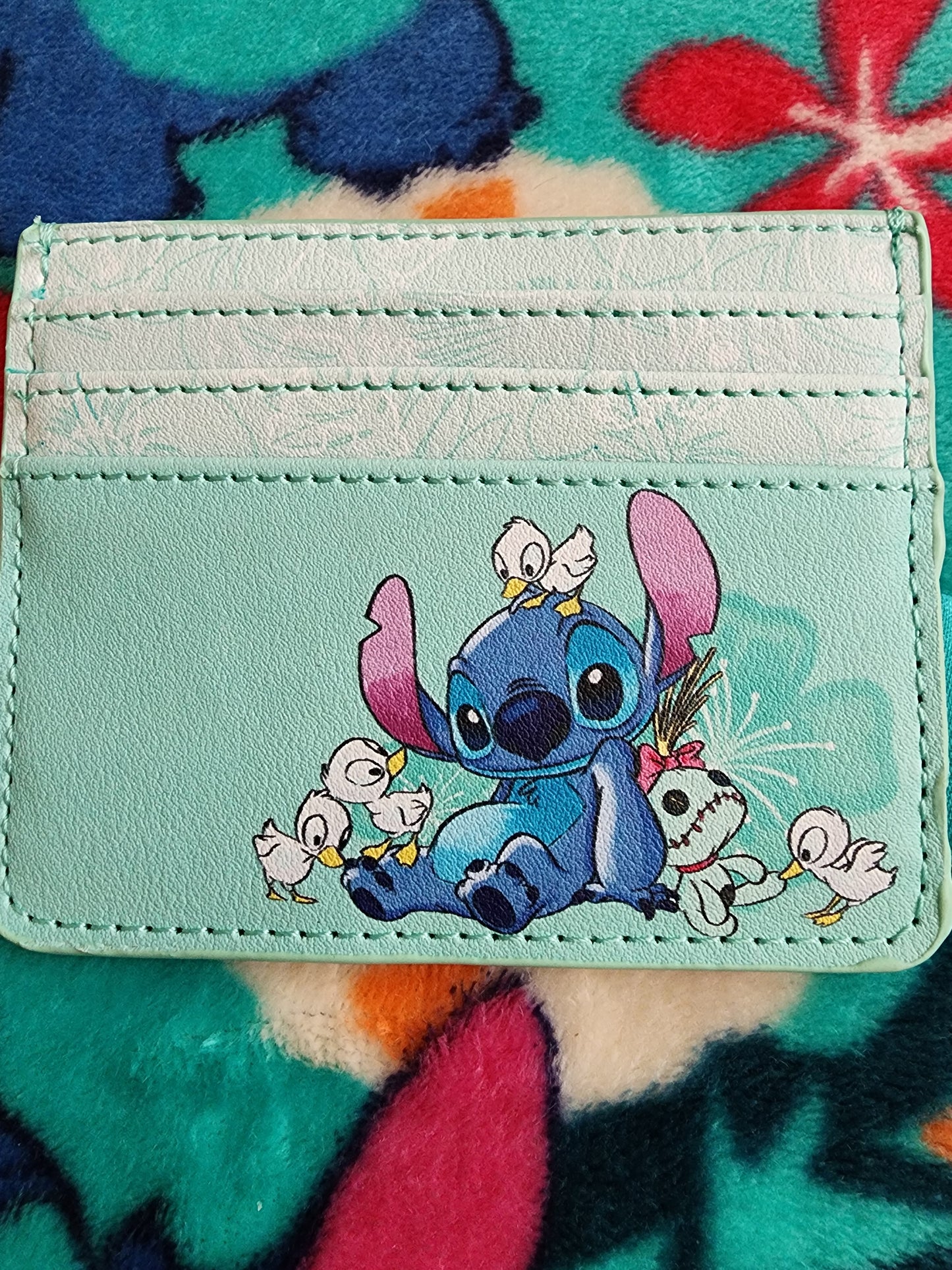 Loungefly Disney Stitch and Ducklings Card Holder