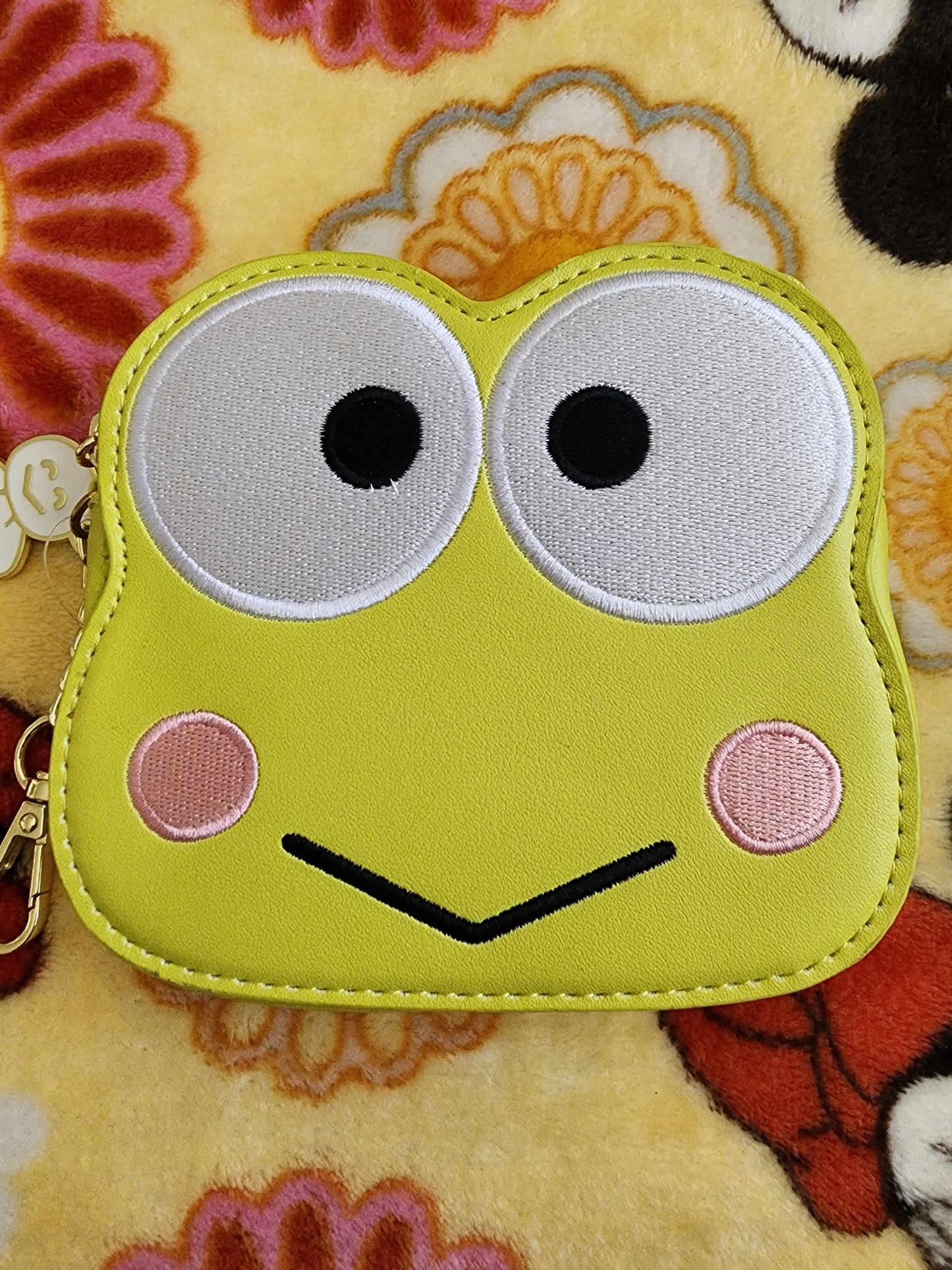 Hello Kitty Keroppi Coin Purse Bag Clip